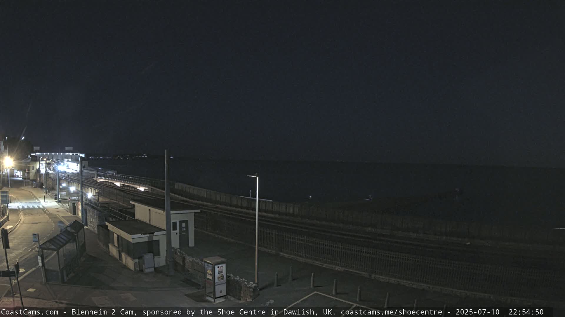 Dawlish East Coast  / Dawlish Railway Station & Station Rd. Live Cam  - Teignbridge, Devon, South West, England, United Kingdom