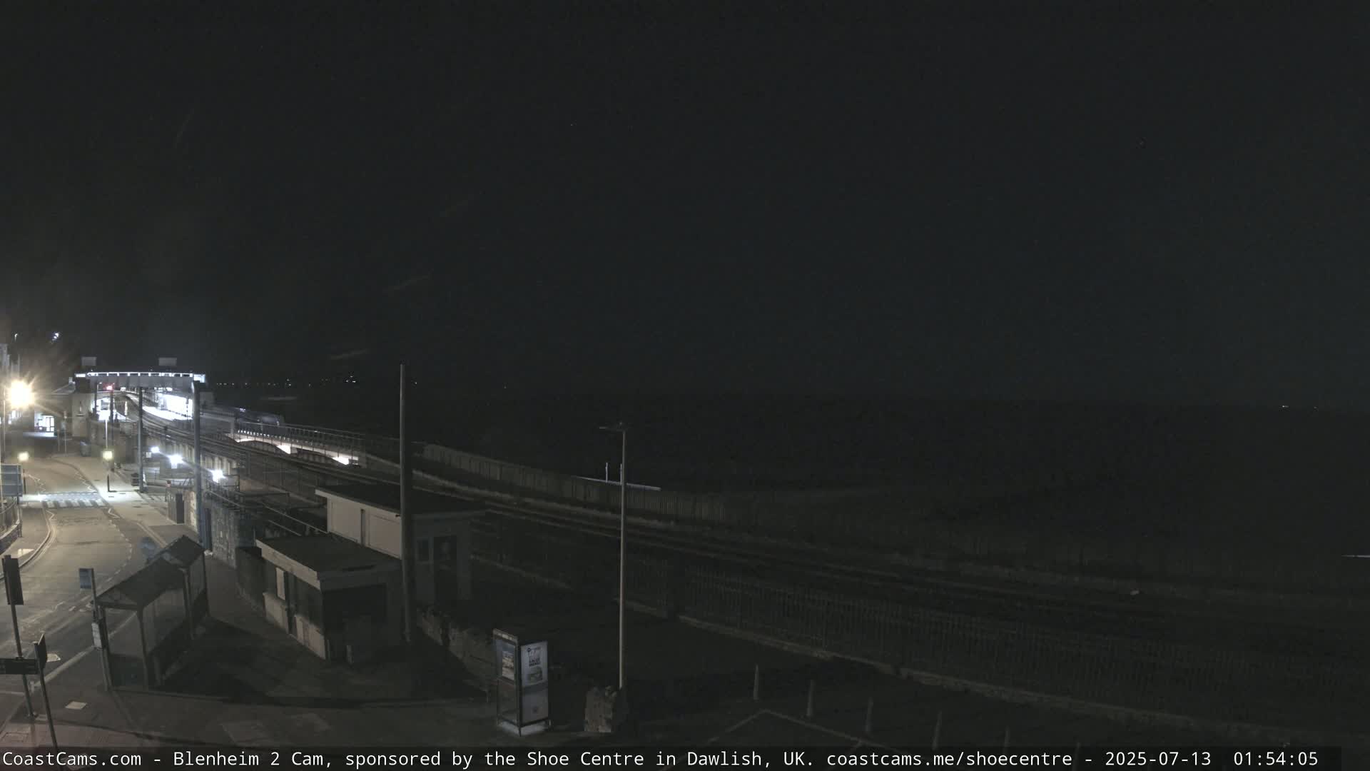Dawlish East Coast  / Dawlish Railway Station & Station Rd. Live Cam  - Teignbridge, Devon, South West, England, United Kingdom