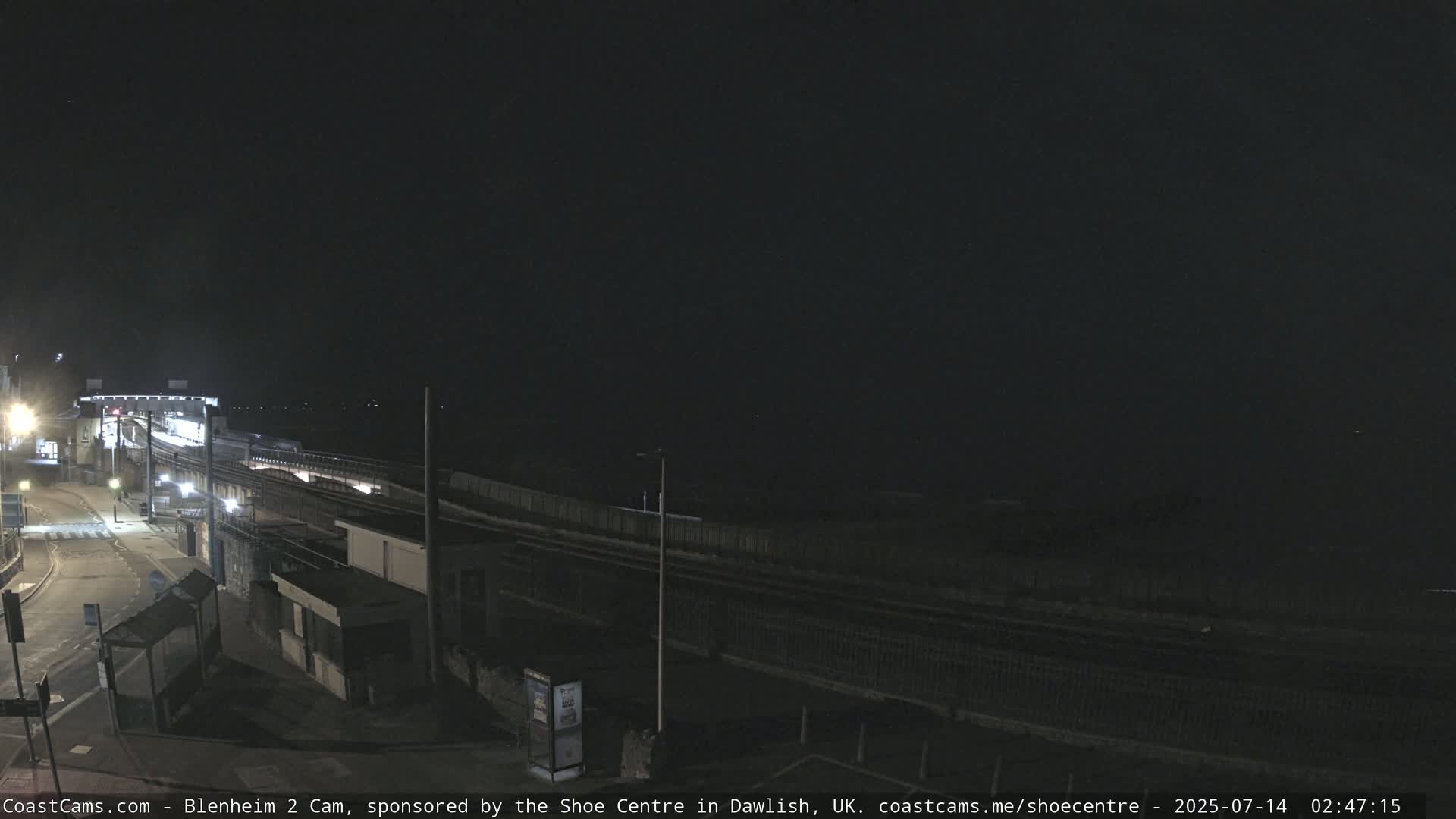 Dawlish East Coast  / Dawlish Railway Station & Station Rd. Live Cam  - Teignbridge, Devon, South West, England, United Kingdom