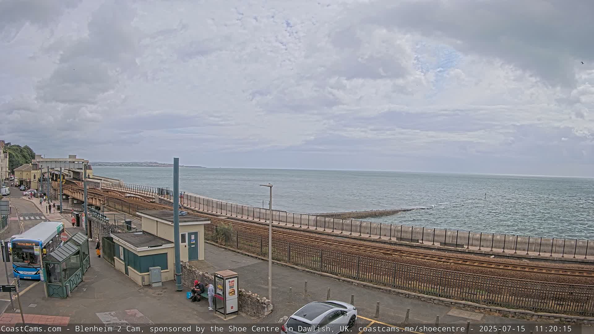 Dawlish East Coast  / Dawlish Railway Station & Station Rd. Live Cam  - Teignbridge, Devon, South West, England, United Kingdom