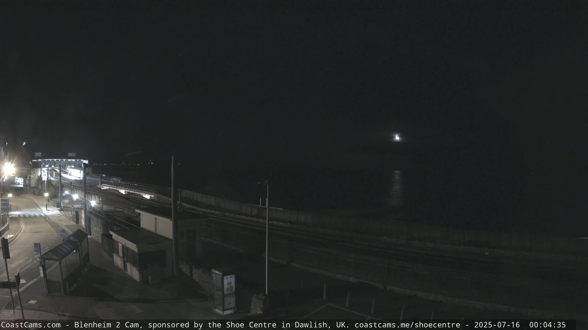 Dawlish East Coast  / Dawlish Railway Station & Station Rd. Live Cam  - Teignbridge, Devon, South West, England, United Kingdom