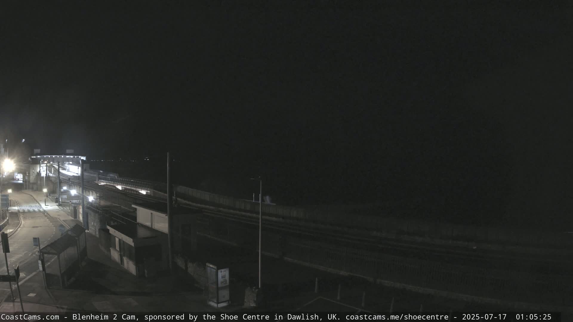 Dawlish East Coast  / Dawlish Railway Station & Station Rd. Live Cam  - Teignbridge, Devon, South West, England, United Kingdom