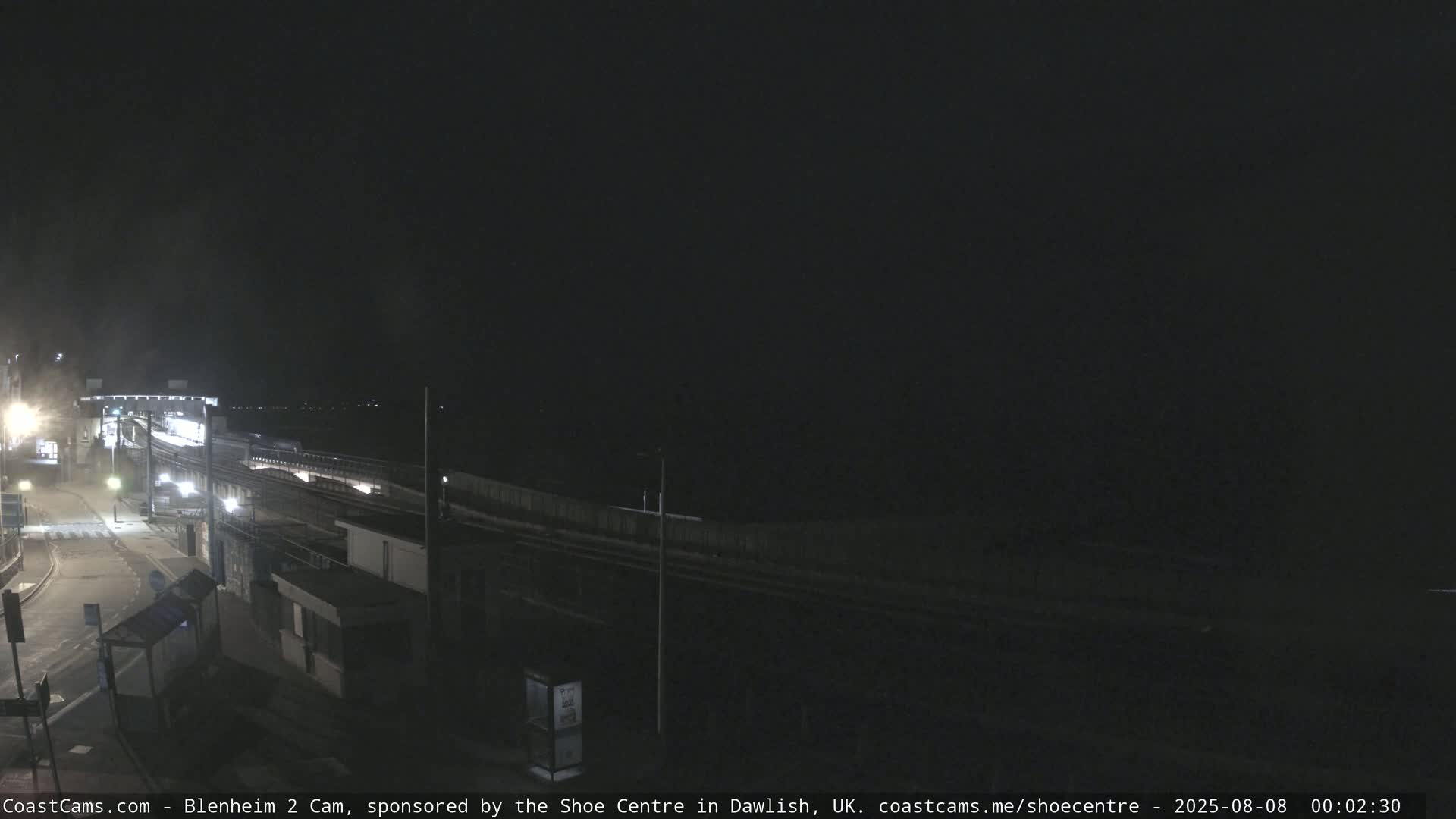 Dawlish East Coast  / Dawlish Railway Station & Station Rd. Live Cam  - Teignbridge, Devon, South West, England, United Kingdom