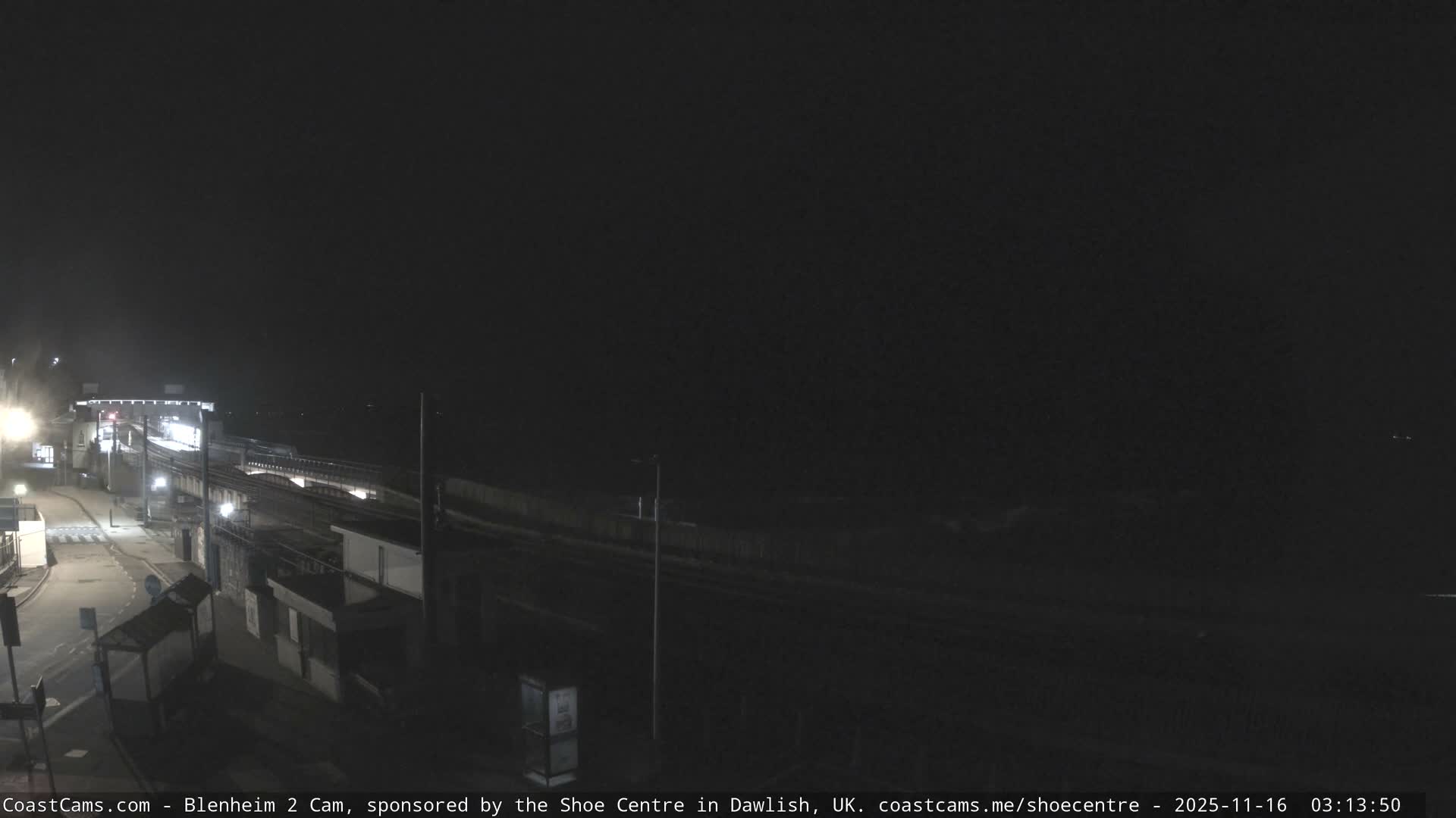 Dawlish East Coast  / Dawlish Railway Station & Station Rd. Live Cam  - Teignbridge, Devon, South West, England, United Kingdom