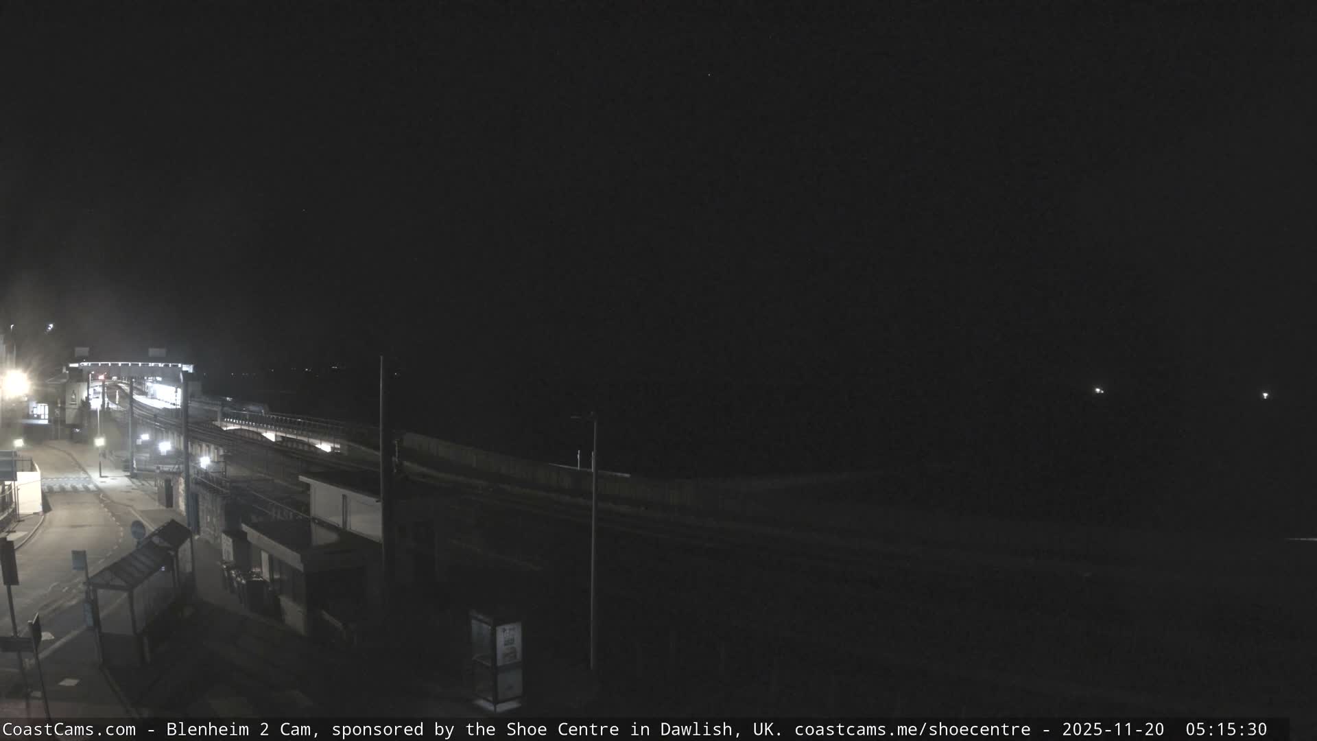 Dawlish East Coast  / Dawlish Railway Station & Station Rd. Live Cam  - Teignbridge, Devon, South West, England, United Kingdom