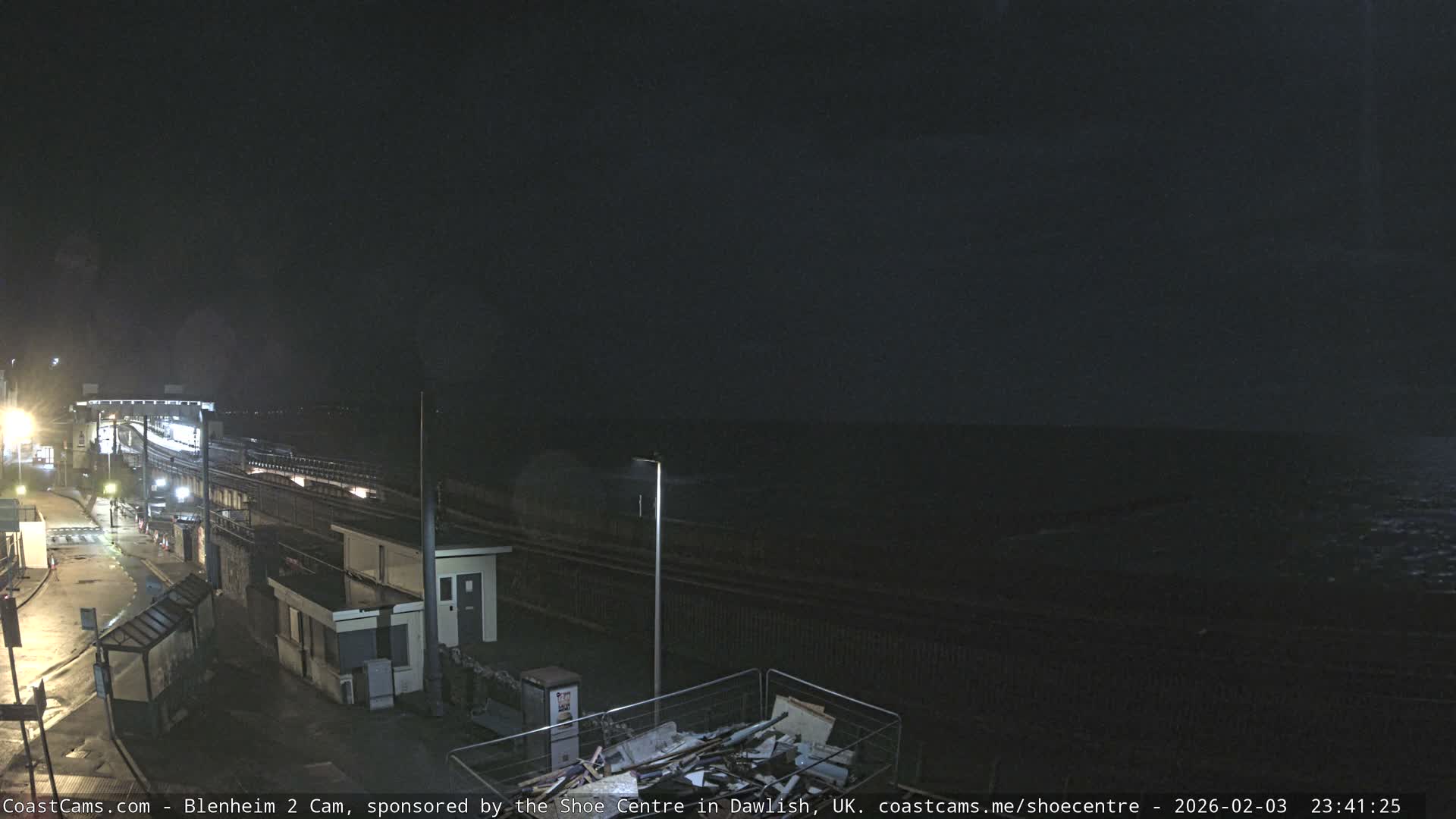 Dawlish East Coast  / Dawlish Railway Station & Station Rd. Live Cam  - Teignbridge, Devon, South West, England, United Kingdom