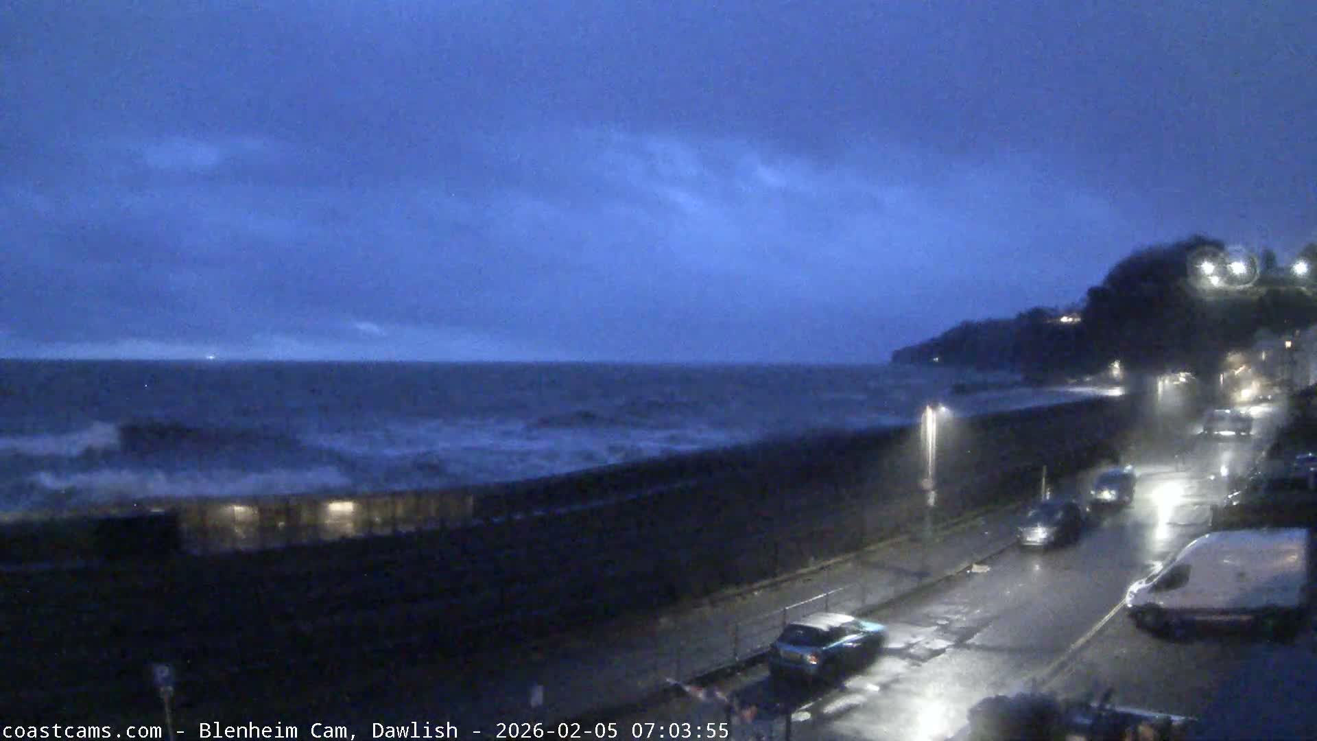 Dawlish East Coast  / Dawlish Railway Station & Station Rd. Live Cam  - Teignbridge, Devon, South West, England, United Kingdom