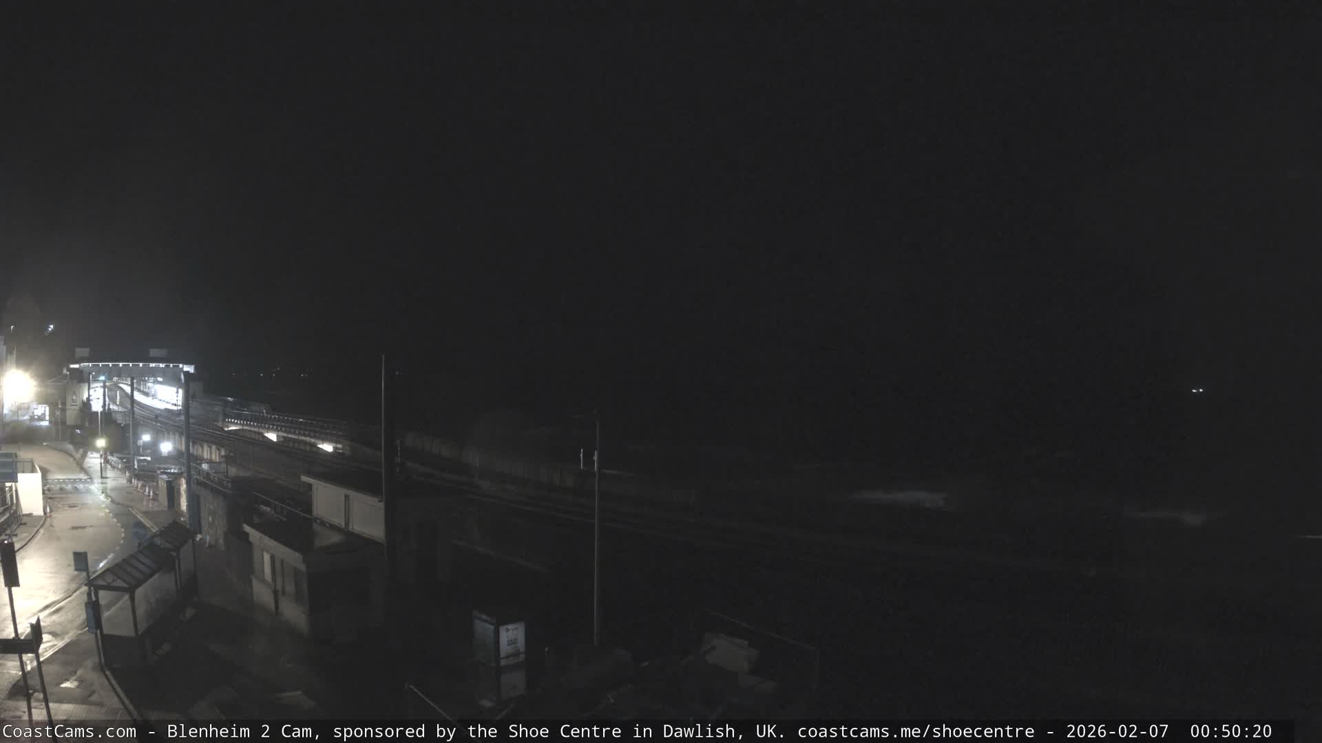 Dawlish East Coast  / Dawlish Railway Station & Station Rd. Live Cam  - Teignbridge, Devon, South West, England, United Kingdom