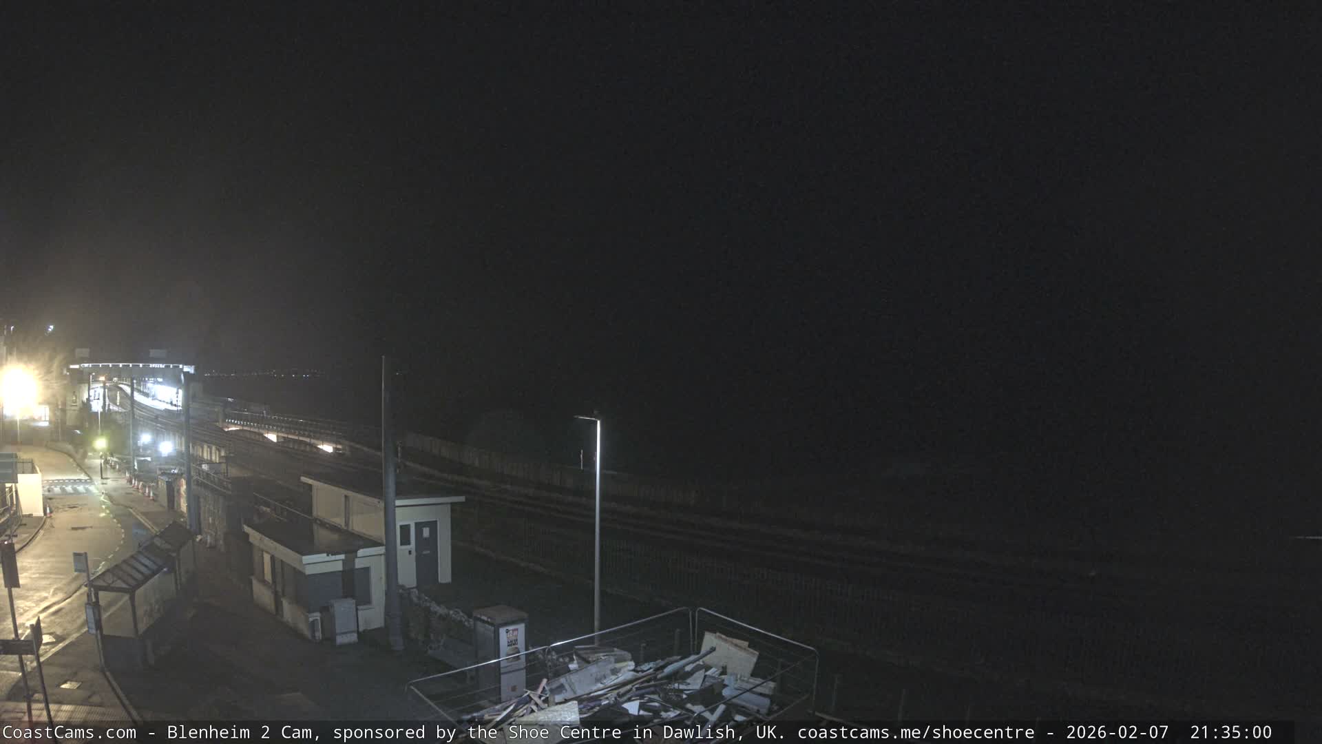 Dawlish East Coast  / Dawlish Railway Station & Station Rd. Live Cam  - Teignbridge, Devon, South West, England, United Kingdom