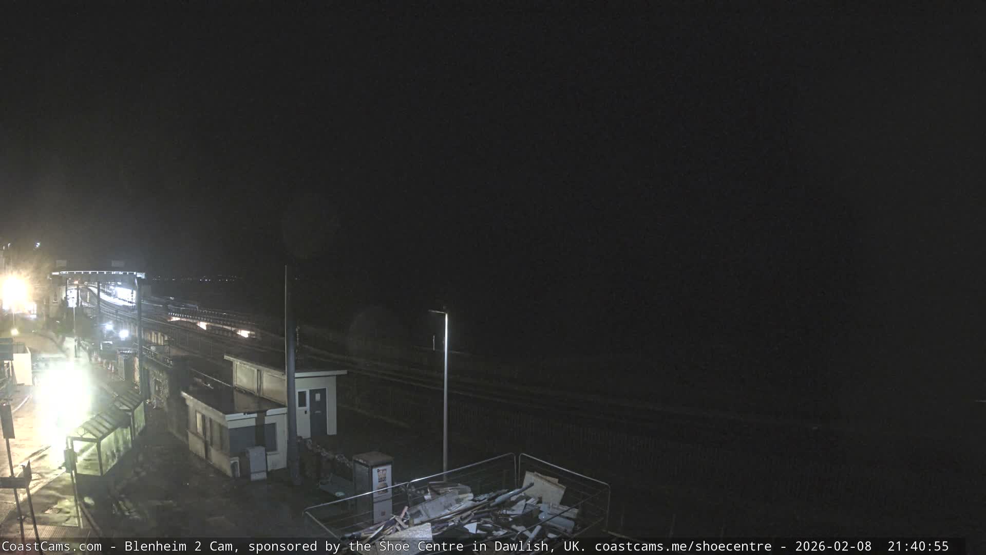 Dawlish East Coast  / Dawlish Railway Station & Station Rd. Live Cam  - Teignbridge, Devon, South West, England, United Kingdom