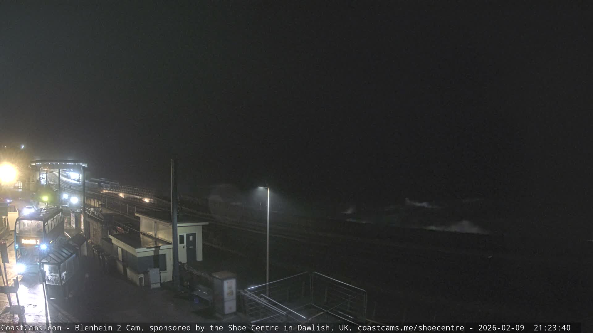 Dawlish East Coast  / Dawlish Railway Station & Station Rd. Live Cam  - Teignbridge, Devon, South West, England, United Kingdom