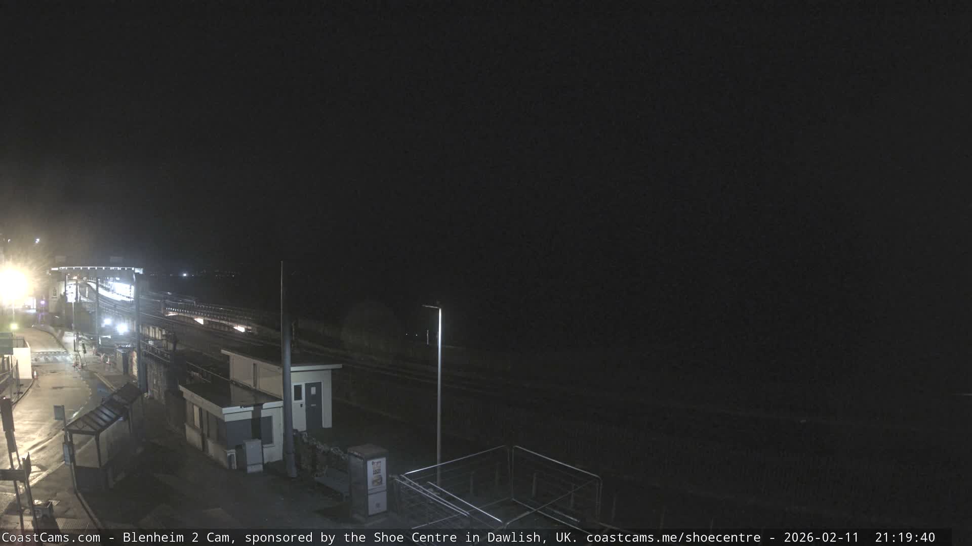 Dawlish East Coast  / Dawlish Railway Station & Station Rd. Live Cam  - Teignbridge, Devon, South West, England, United Kingdom