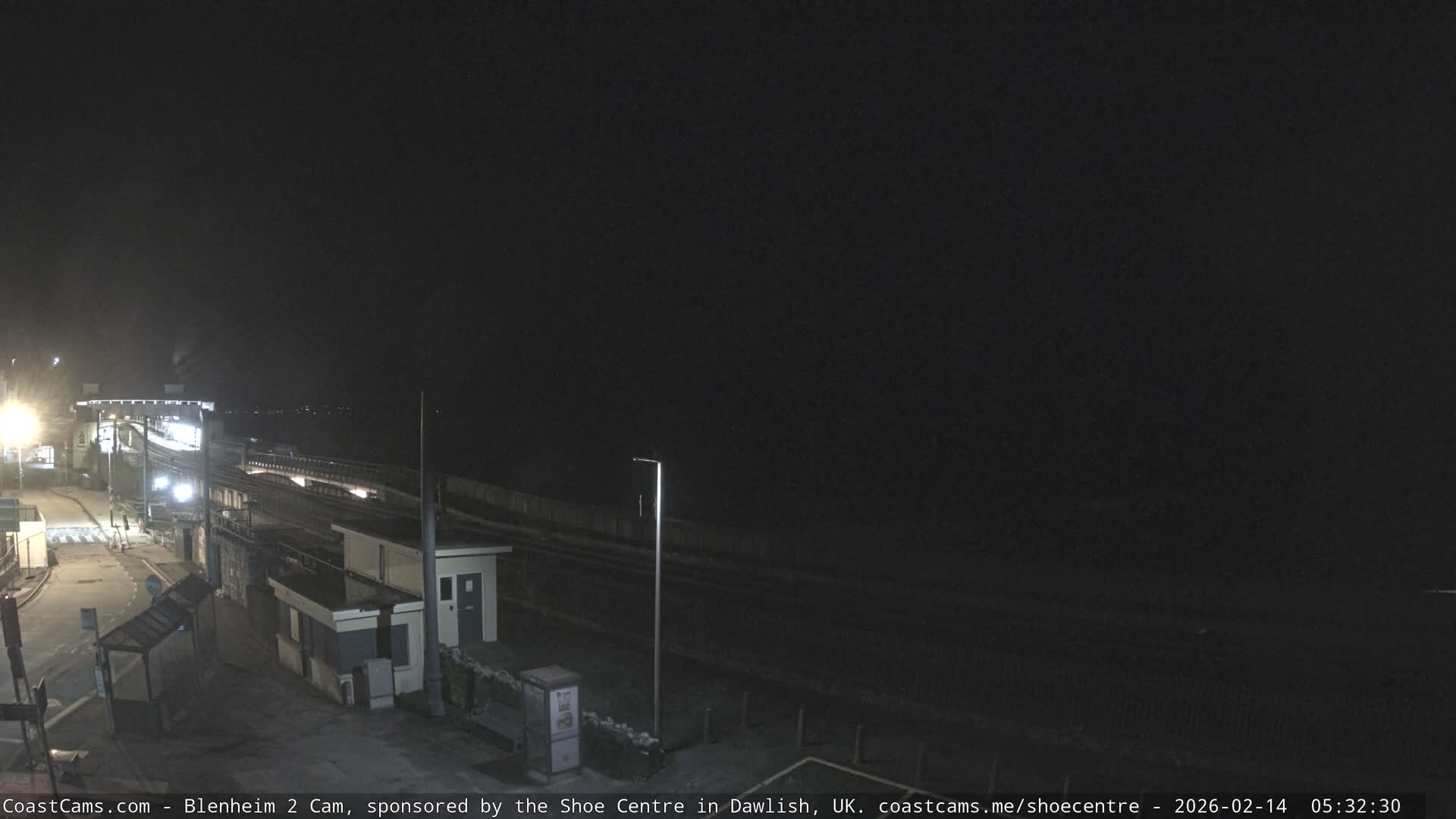 Dawlish East Coast  / Dawlish Railway Station & Station Rd. Live Cam  - Teignbridge, Devon, South West, England, United Kingdom