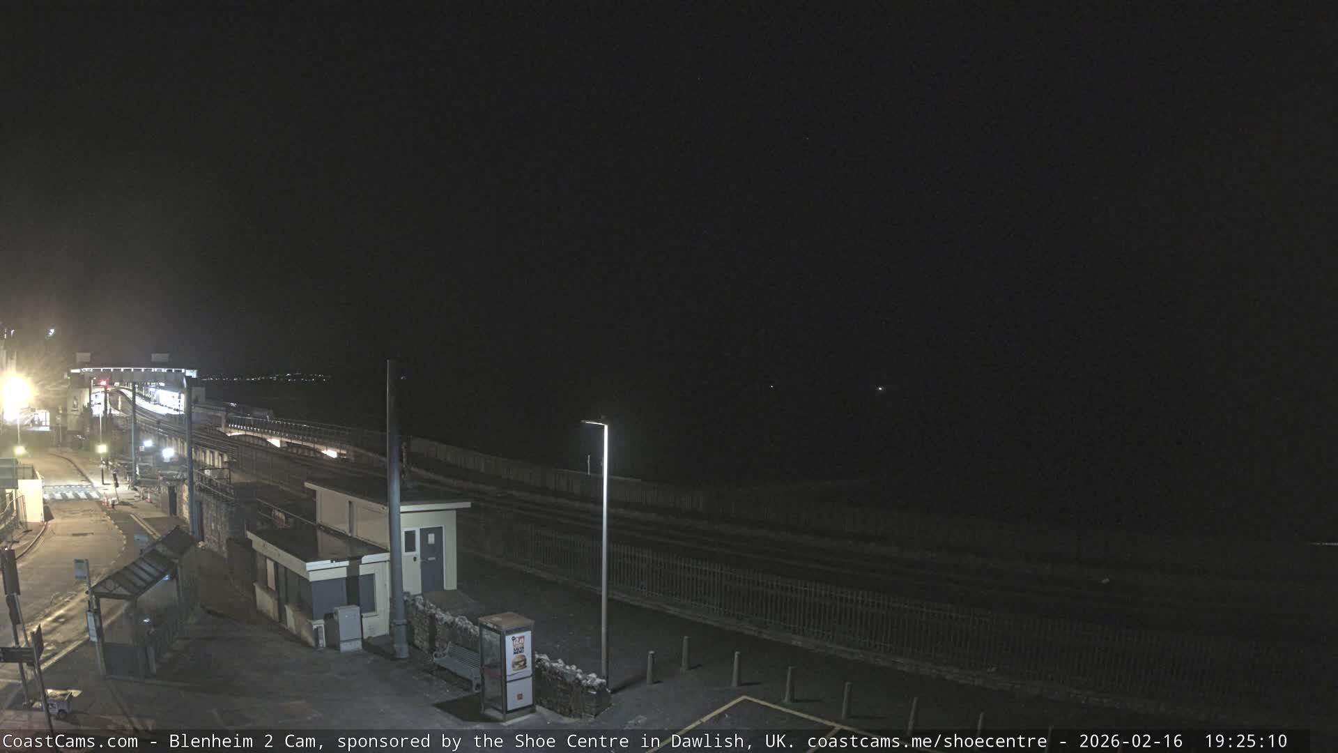 Dawlish East Coast  / Dawlish Railway Station & Station Rd. Live Cam  - Teignbridge, Devon, South West, England, United Kingdom