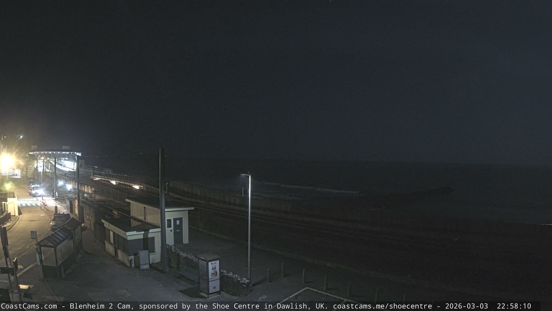 Dawlish East Coast  / Dawlish Railway Station & Station Rd. Live Cam  - Teignbridge, Devon, South West, England, United Kingdom