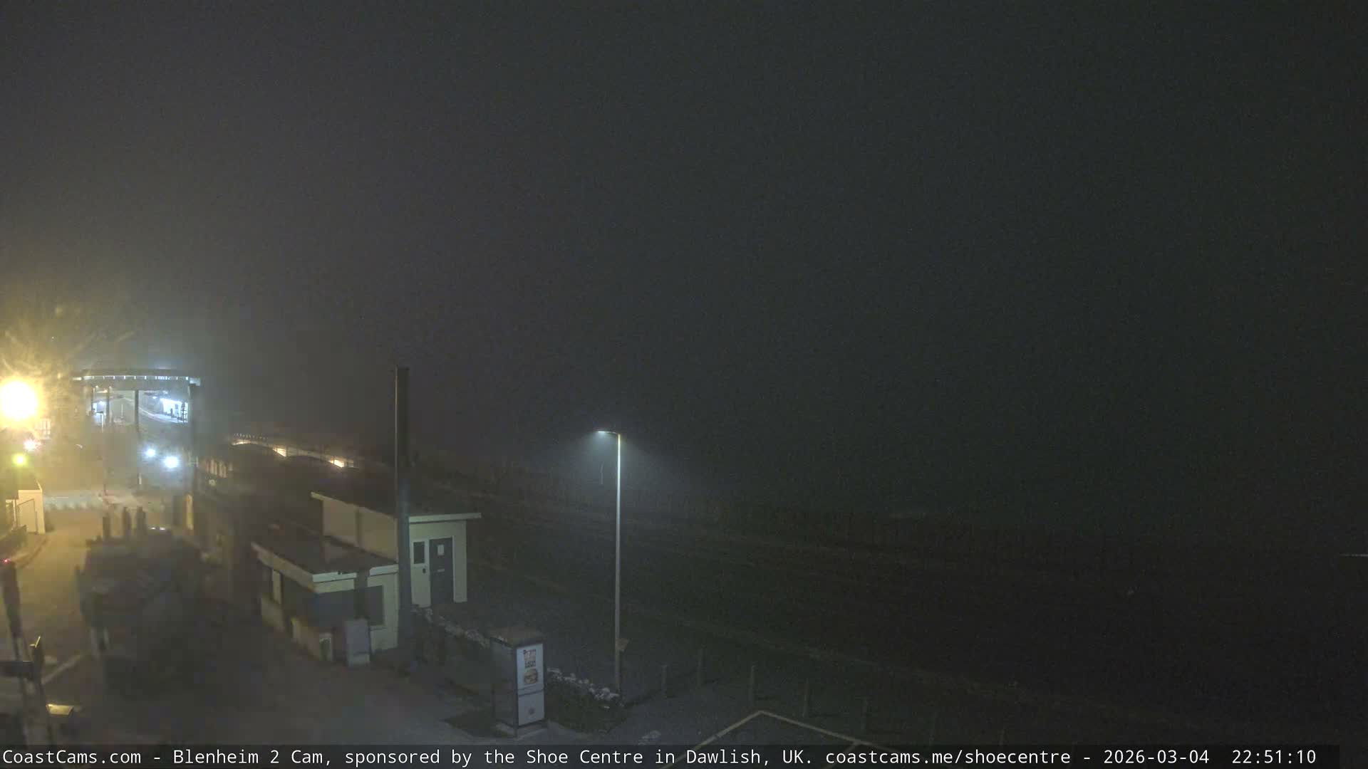 Dawlish East Coast  / Dawlish Railway Station & Station Rd. Live Cam  - Teignbridge, Devon, South West, England, United Kingdom