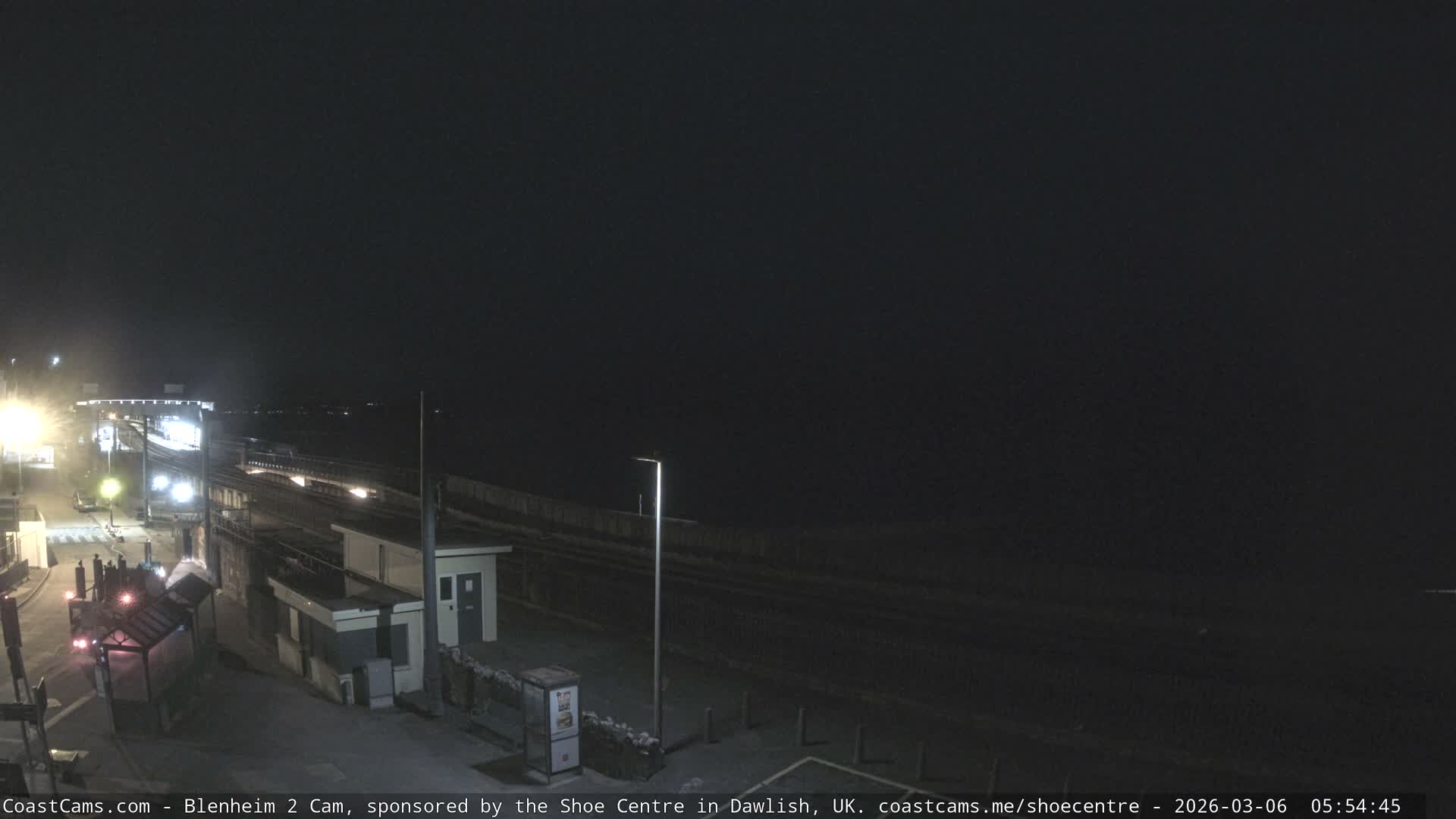 Dawlish East Coast  / Dawlish Railway Station & Station Rd. Live Cam  - Teignbridge, Devon, South West, England, United Kingdom