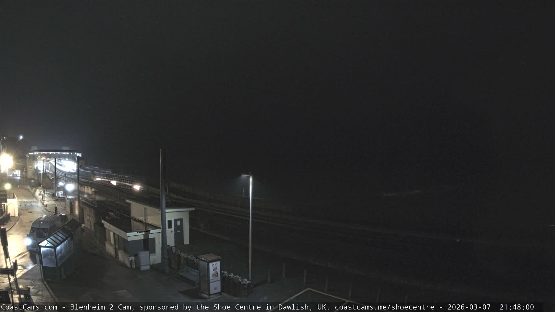 Dawlish East Coast  / Dawlish Railway Station & Station Rd. Live Cam  - Teignbridge, Devon, South West, England, United Kingdom