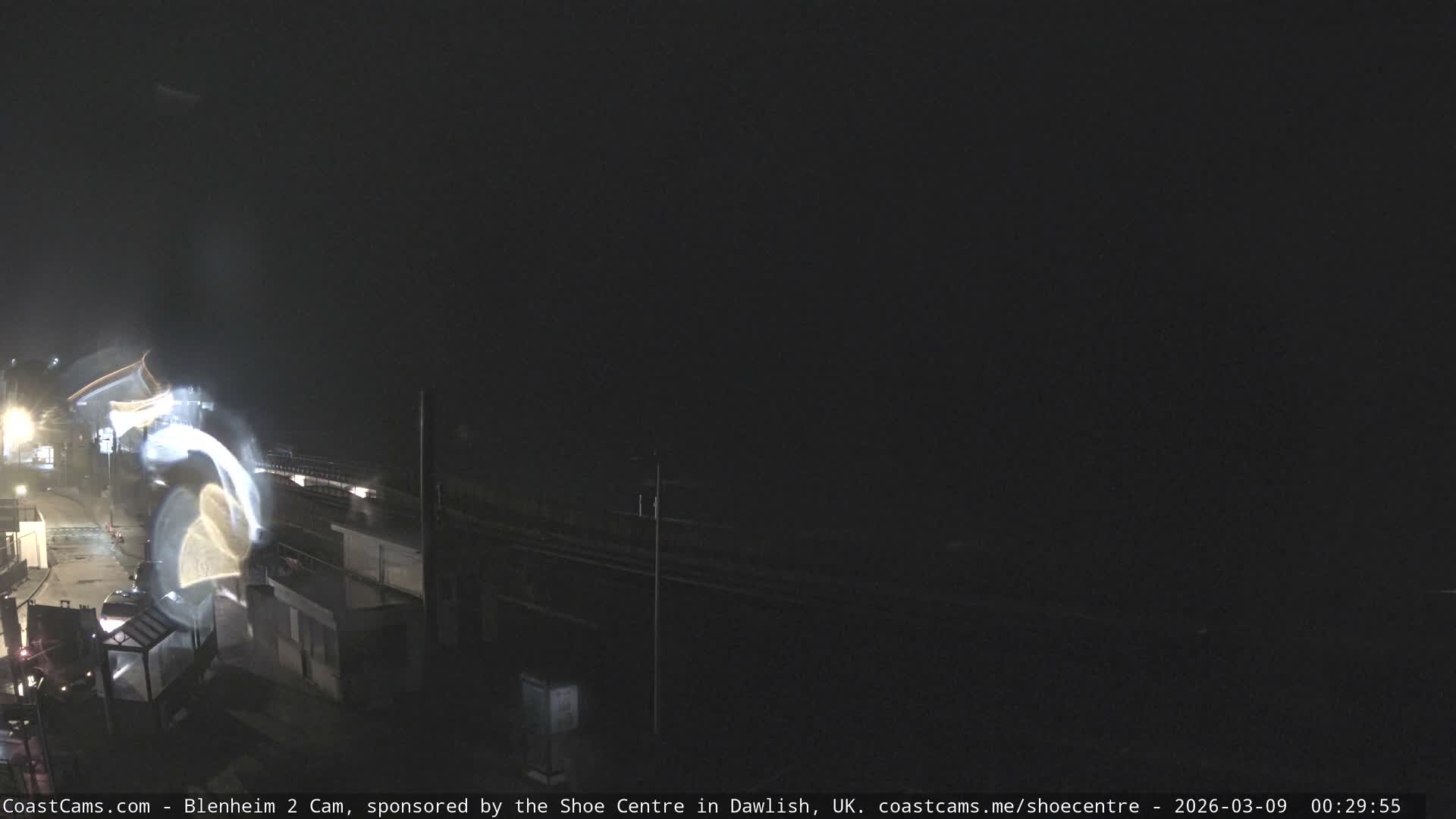 Dawlish East Coast  / Dawlish Railway Station & Station Rd. Live Cam  - Teignbridge, Devon, South West, England, United Kingdom