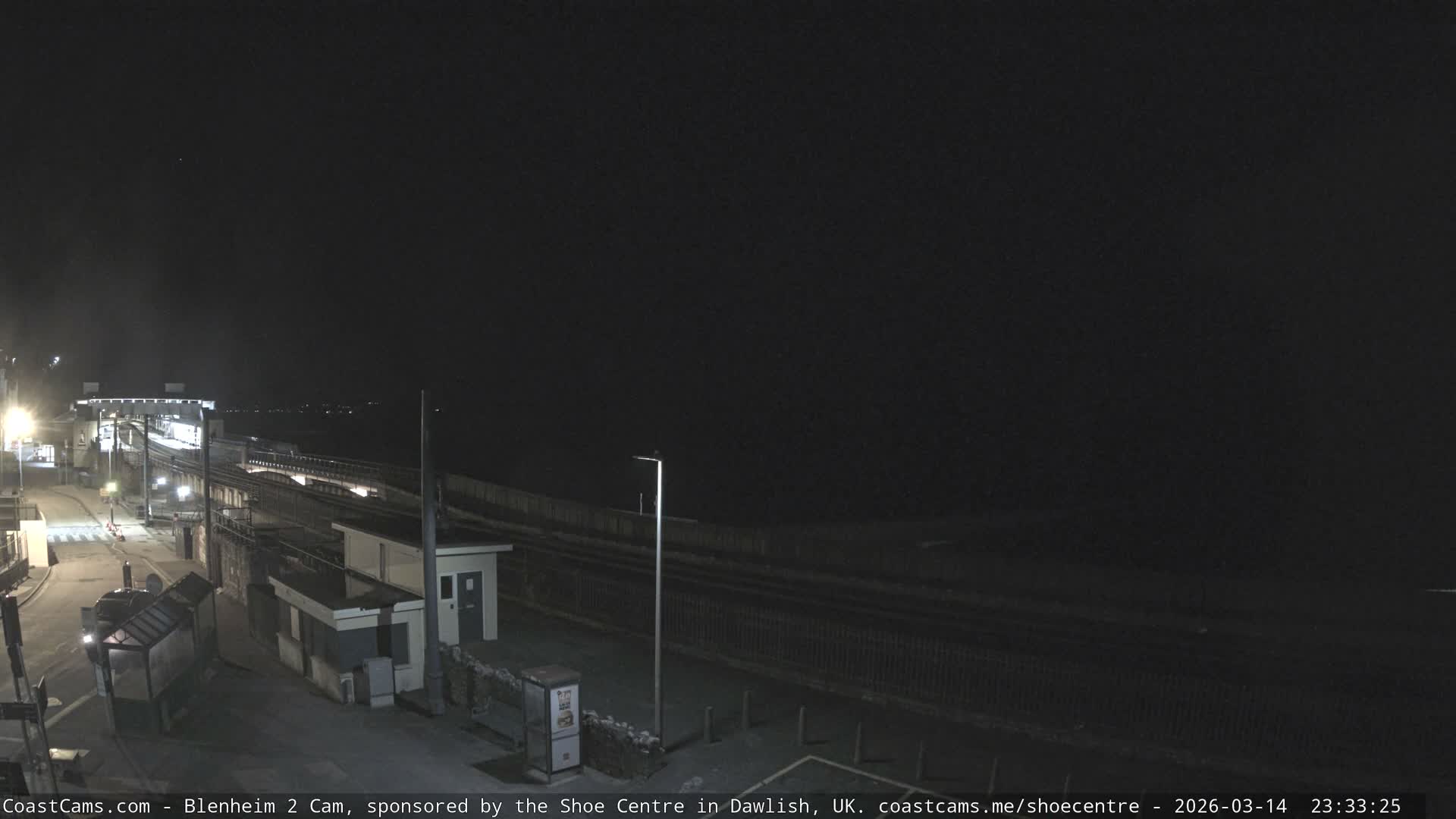 Dawlish East Coast  / Dawlish Railway Station & Station Rd. Live Cam  - Teignbridge, Devon, South West, England, United Kingdom
