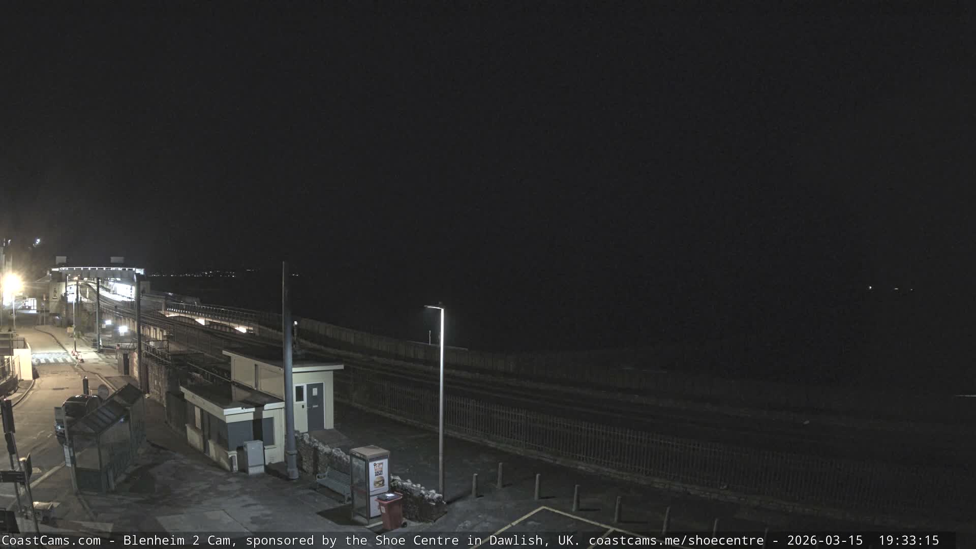Dawlish East Coast  / Dawlish Railway Station & Station Rd. Live Cam  - Teignbridge, Devon, South West, England, United Kingdom