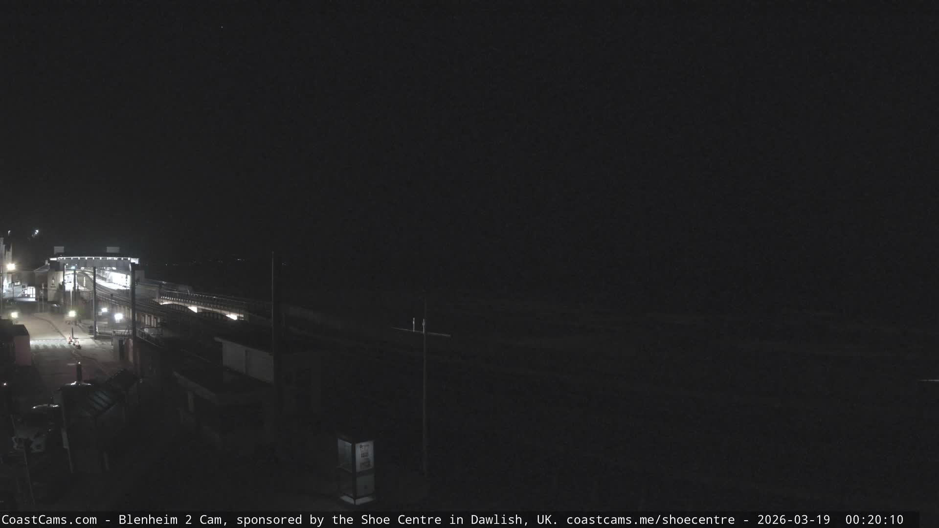 Dawlish East Coast  / Dawlish Railway Station & Station Rd. Live Cam  - Teignbridge, Devon, South West, England, United Kingdom