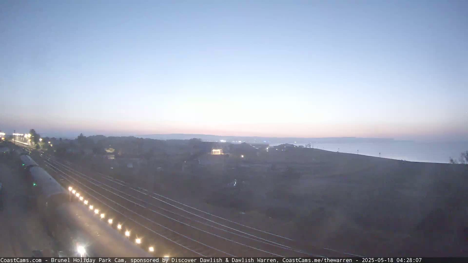 Dawlish Warren Coast & Railway & Amusement Park Live Cam - Teignbridge, Devon, South West, England, United Kingdom