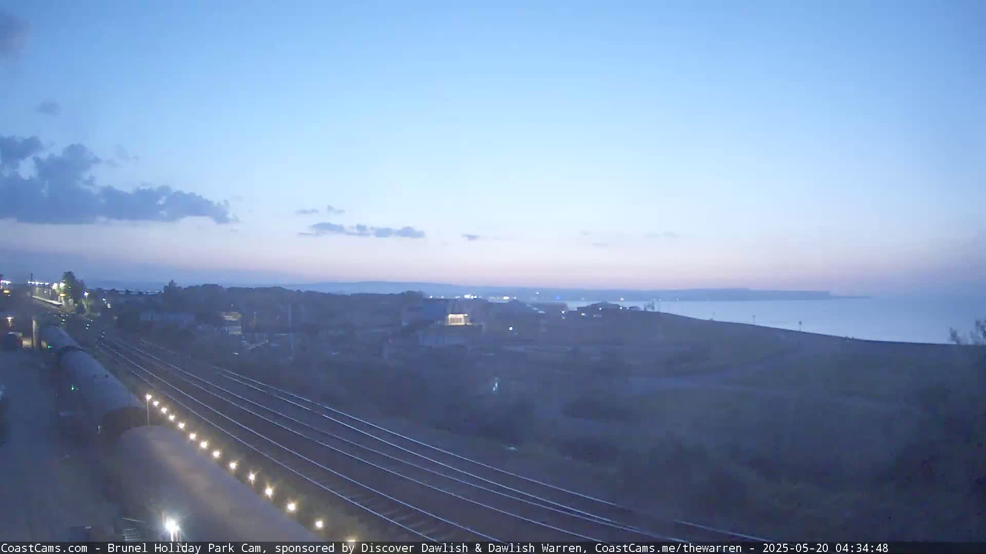 Dawlish Warren Coast & Railway & Amusement Park Live Cam - Teignbridge, Devon, South West, England, United Kingdom