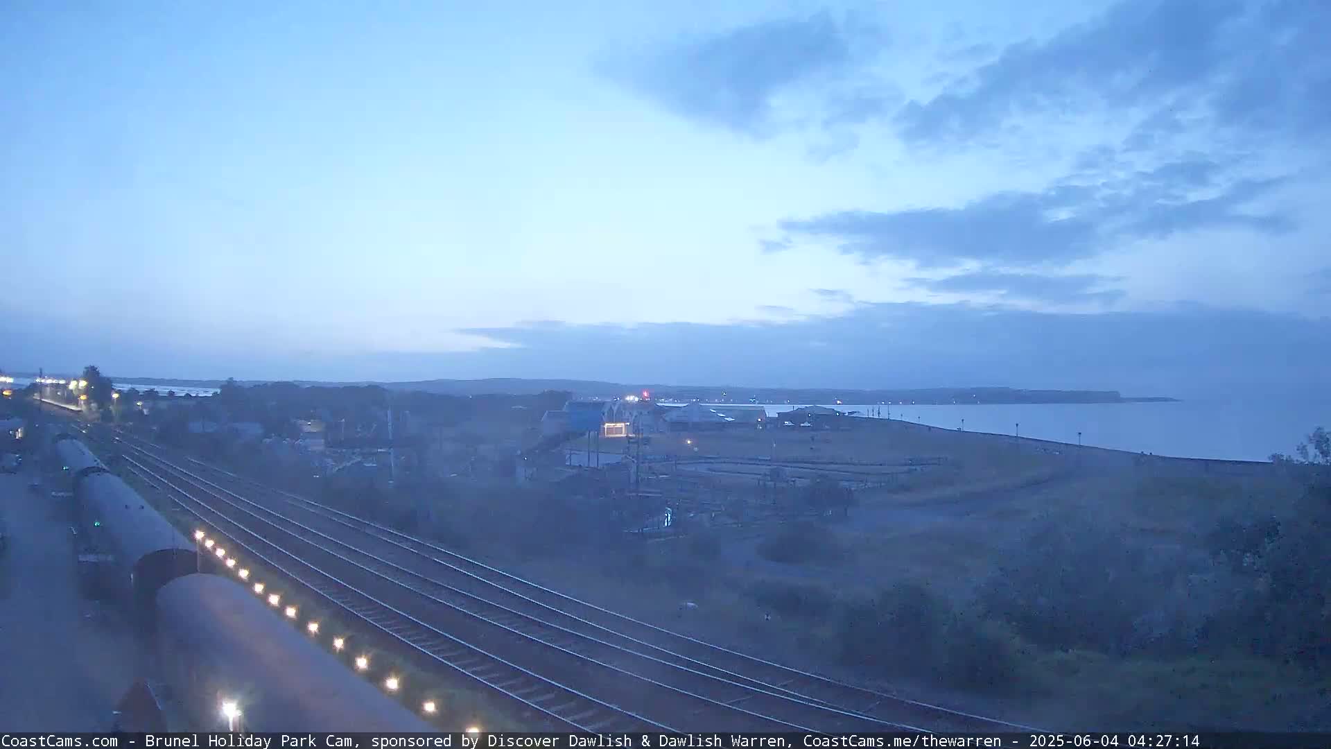 Dawlish Warren Coast & Railway & Amusement Park Live Cam - Teignbridge, Devon, South West, England, United Kingdom