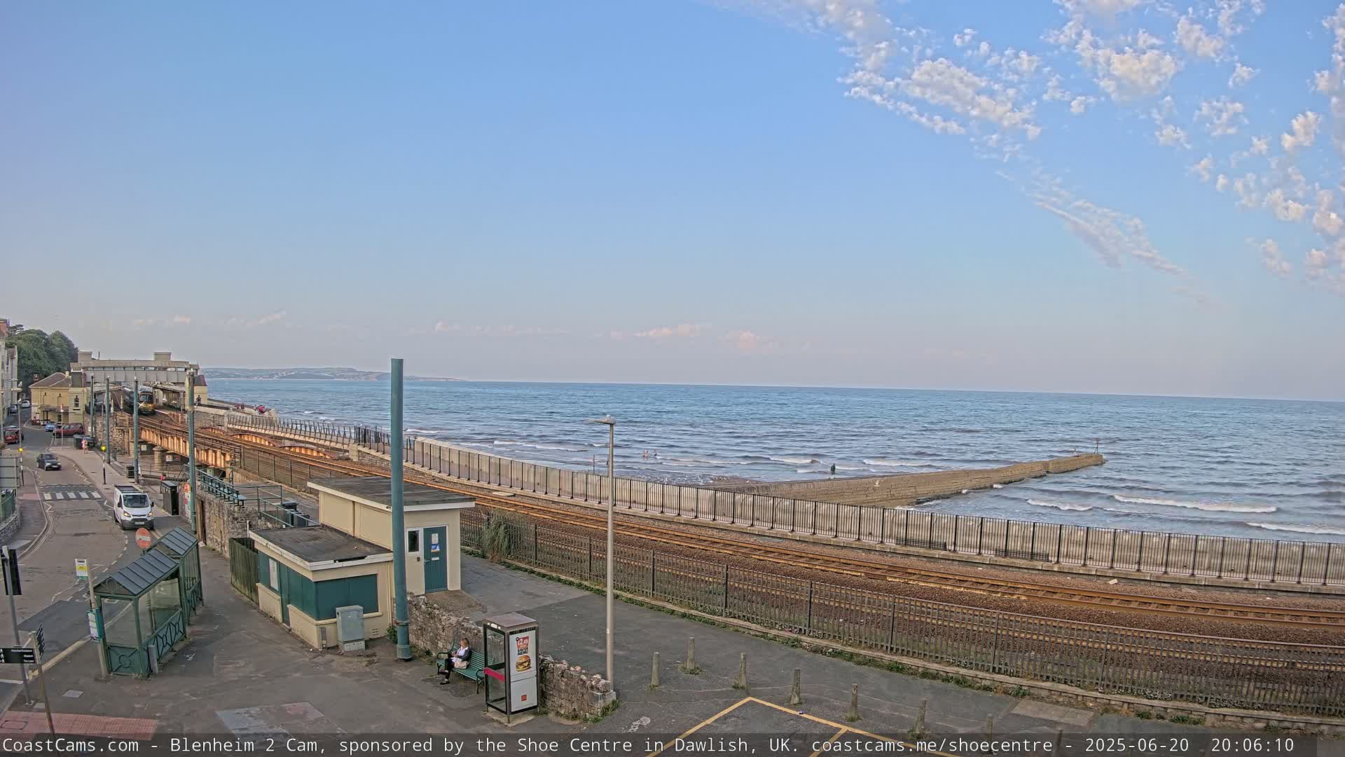 Dawlish Warren Coast & Railway & Amusement Park Live Cam - Teignbridge, Devon, South West, England, United Kingdom