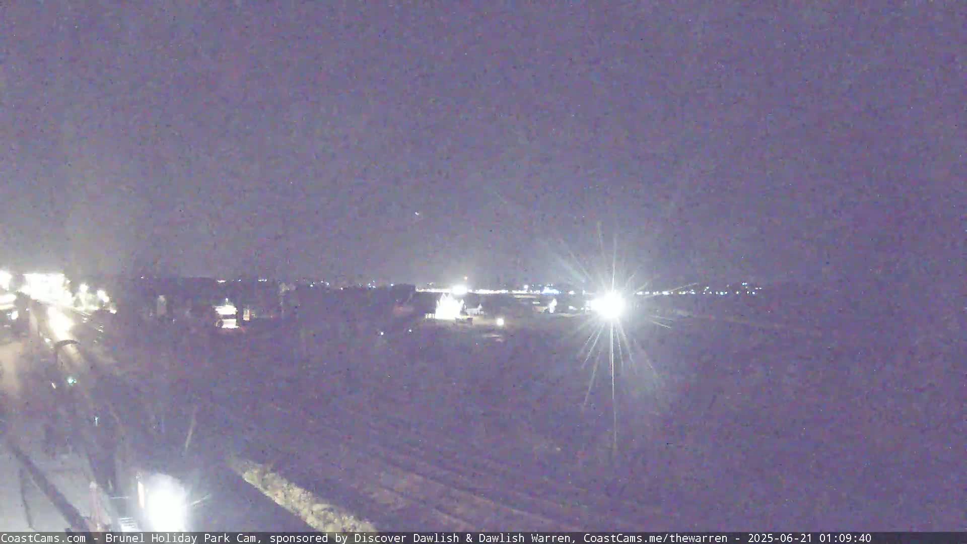 Dawlish Warren Coast & Railway & Amusement Park Live Cam - Teignbridge, Devon, South West, England, United Kingdom