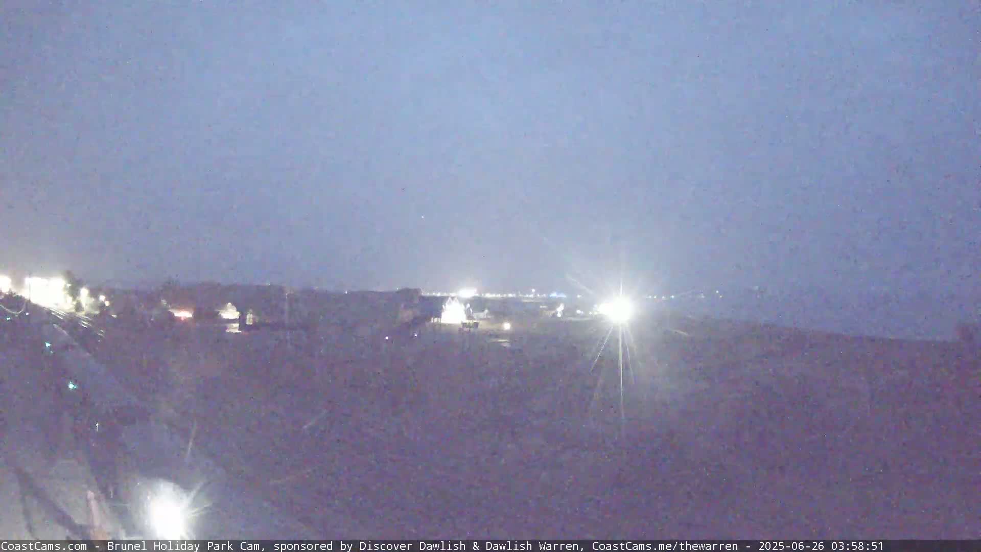Dawlish Warren Coast & Railway & Amusement Park Live Cam - Teignbridge, Devon, South West, England, United Kingdom
