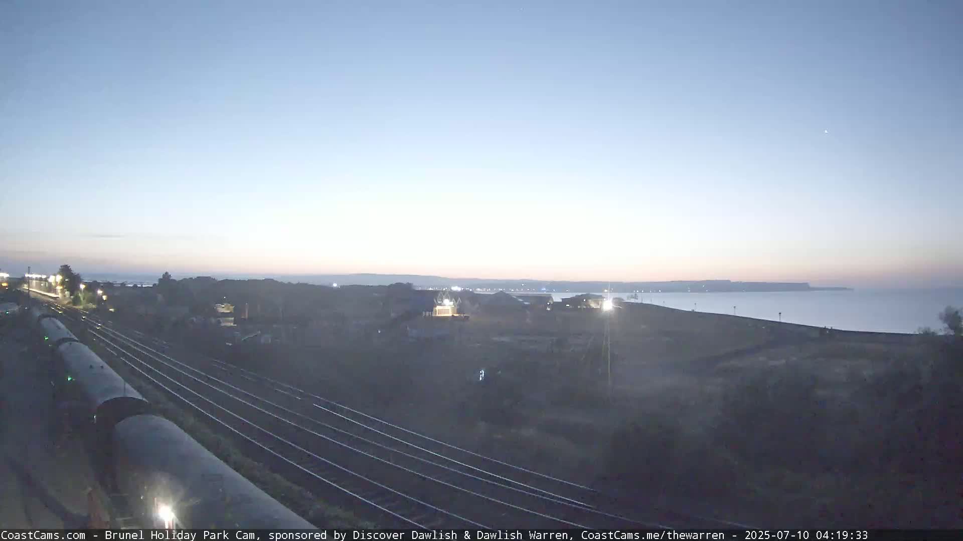 Dawlish Warren Coast & Railway & Amusement Park Live Cam - Teignbridge, Devon, South West, England, United Kingdom