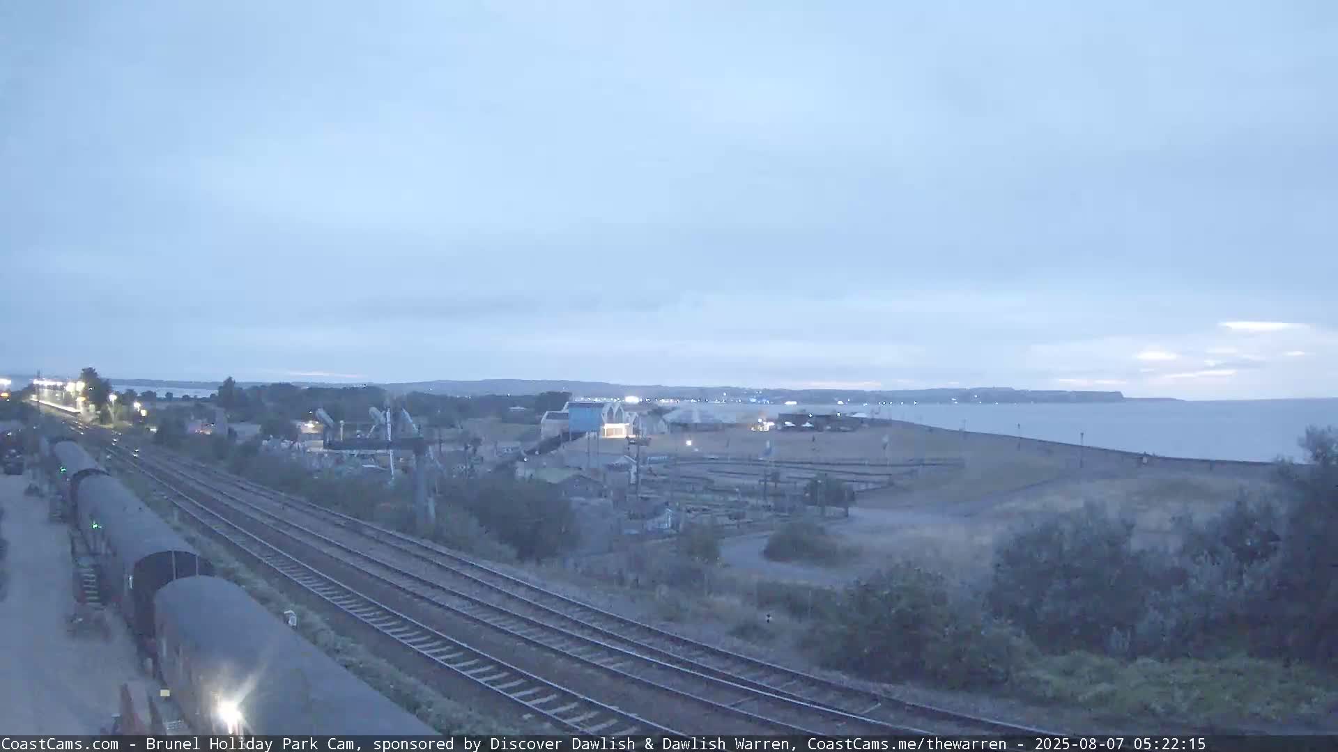 Dawlish Warren Coast & Railway & Amusement Park Live Cam - Teignbridge, Devon, South West, England, United Kingdom