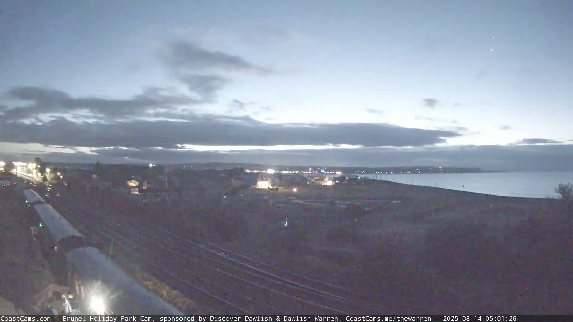 Dawlish Warren Coast & Railway & Amusement Park Live Cam - Teignbridge, Devon, South West, England, United Kingdom