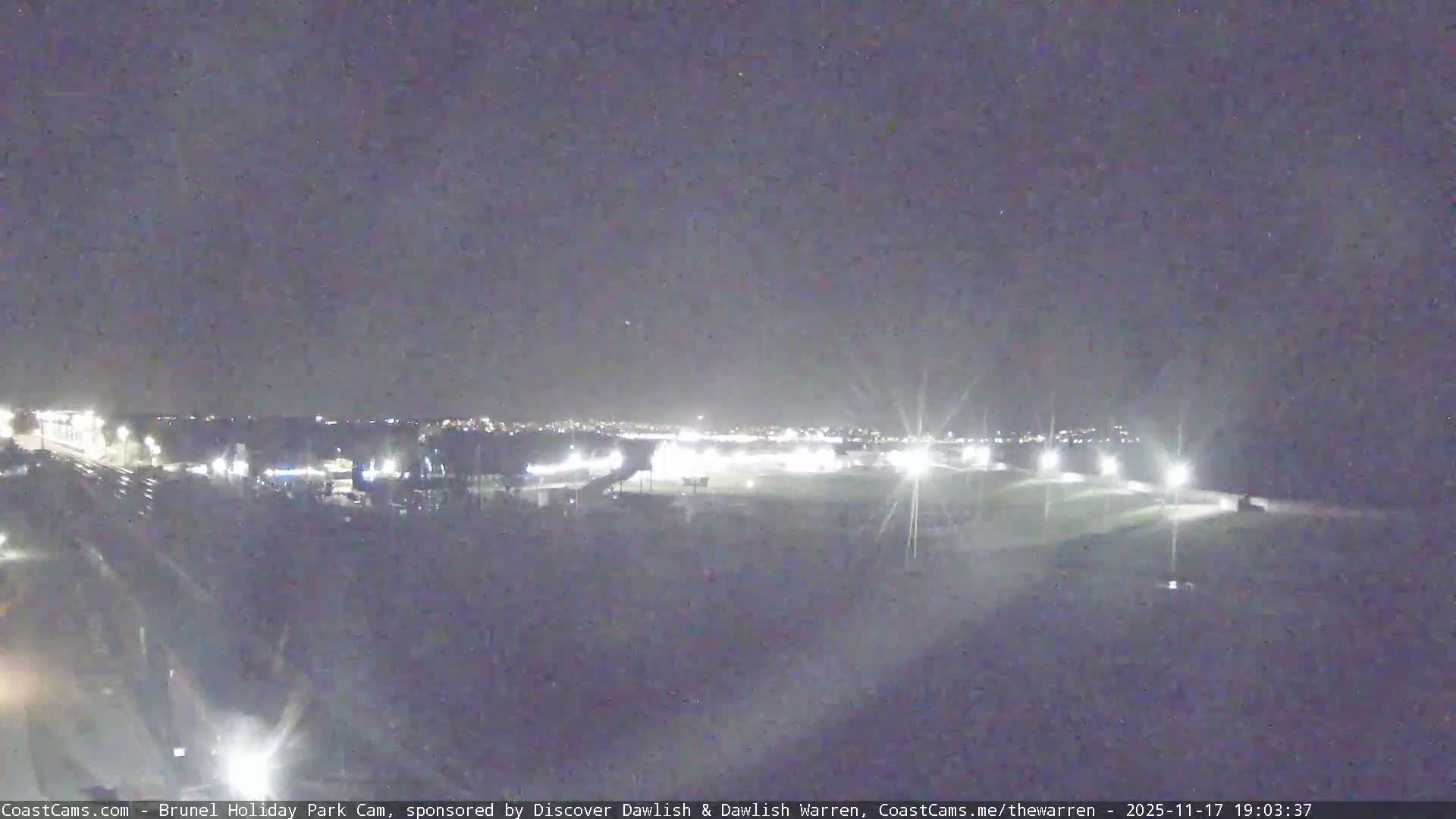 Dawlish Warren Coast & Railway & Amusement Park Live Cam - Teignbridge, Devon, South West, England, United Kingdom