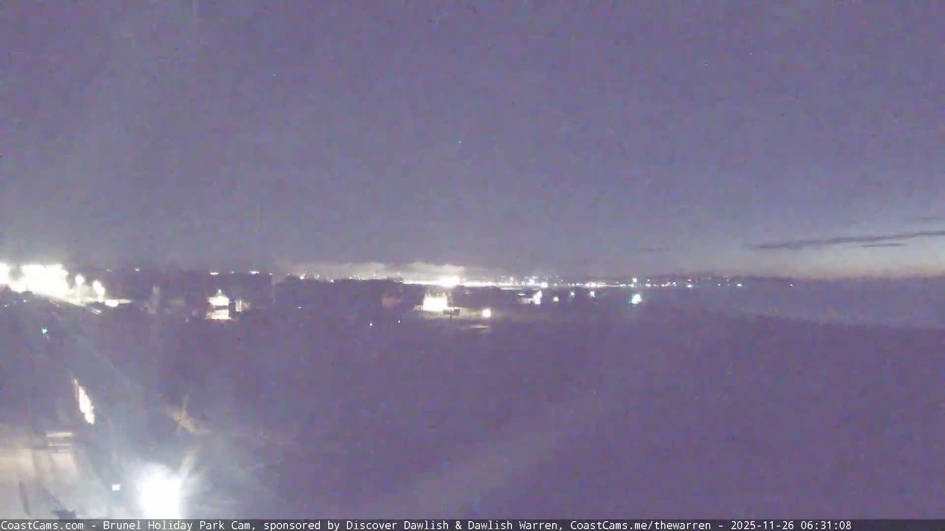 Dawlish Warren Coast & Railway & Amusement Park Live Cam - Teignbridge, Devon, South West, England, United Kingdom