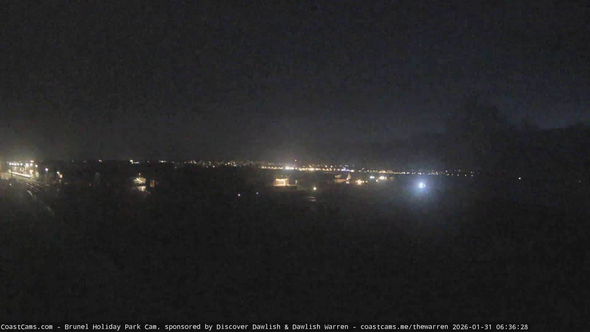 Dawlish Warren Coast & Railway & Amusement Park Live Cam - Teignbridge, Devon, South West, England, United Kingdom