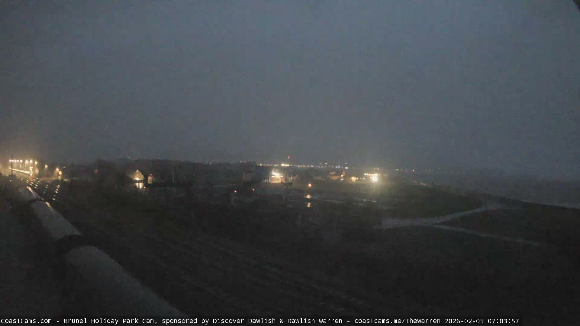 Dawlish Warren Coast & Railway & Amusement Park Live Cam - Teignbridge, Devon, South West, England, United Kingdom