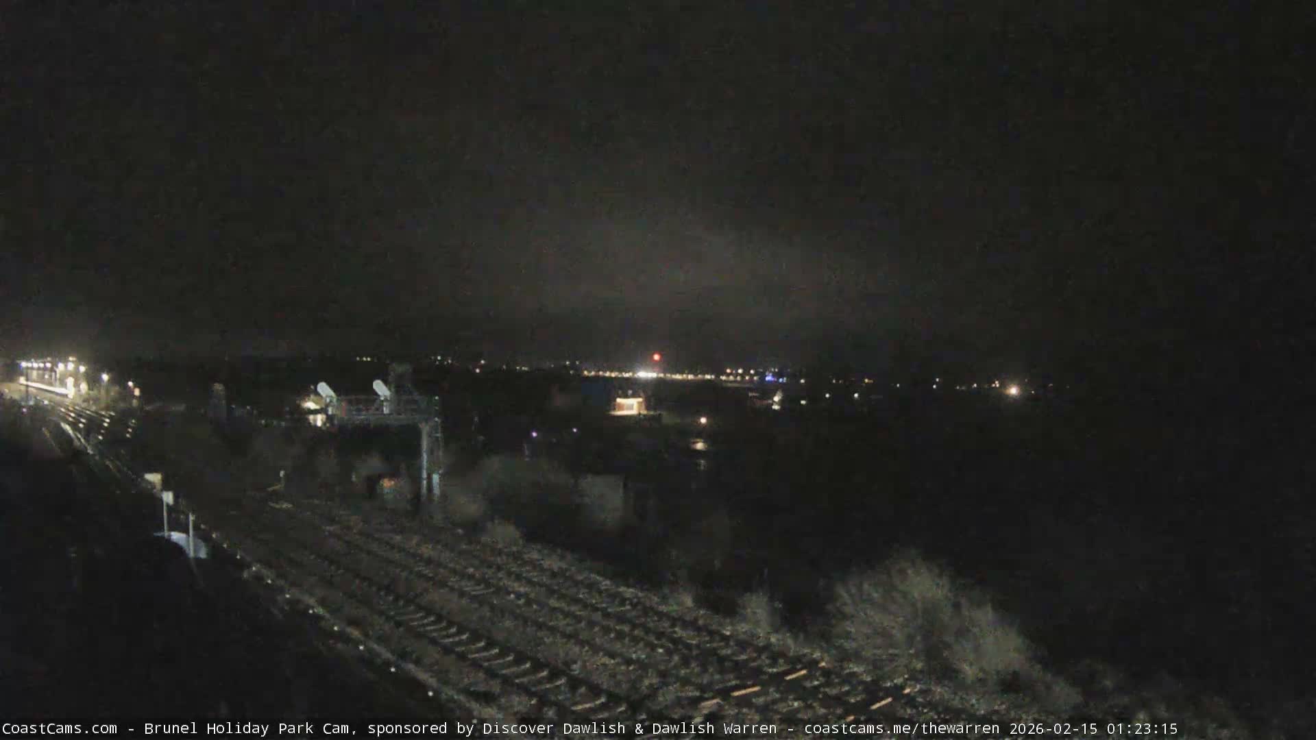 Dawlish Warren Coast & Railway & Amusement Park Live Cam - Teignbridge, Devon, South West, England, United Kingdom