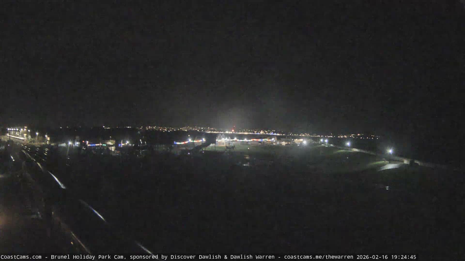 Dawlish Warren Coast & Railway & Amusement Park Live Cam - Teignbridge, Devon, South West, England, United Kingdom