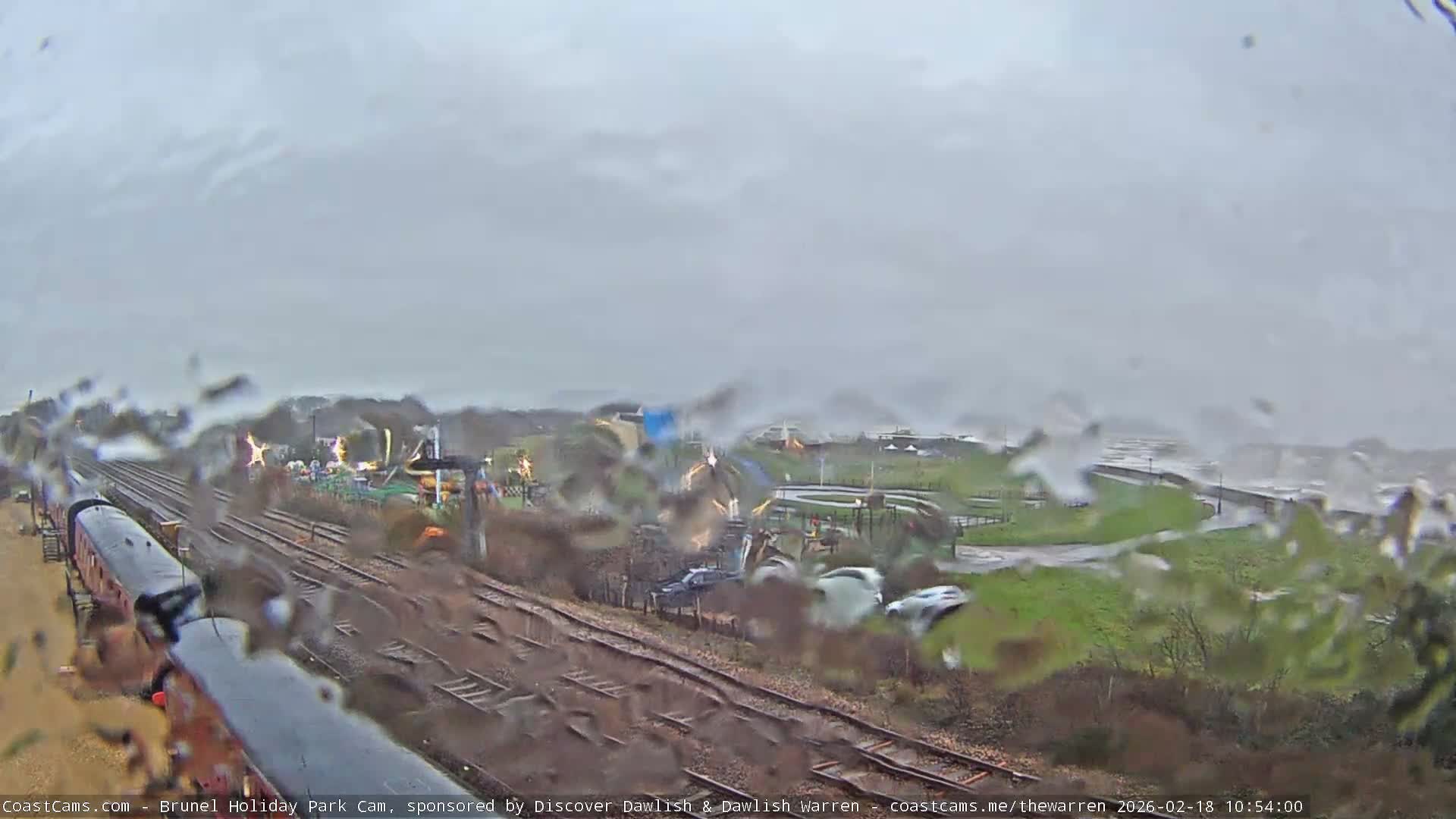 Dawlish Warren Coast & Railway & Amusement Park Live Cam - Teignbridge, Devon, South West, England, United Kingdom