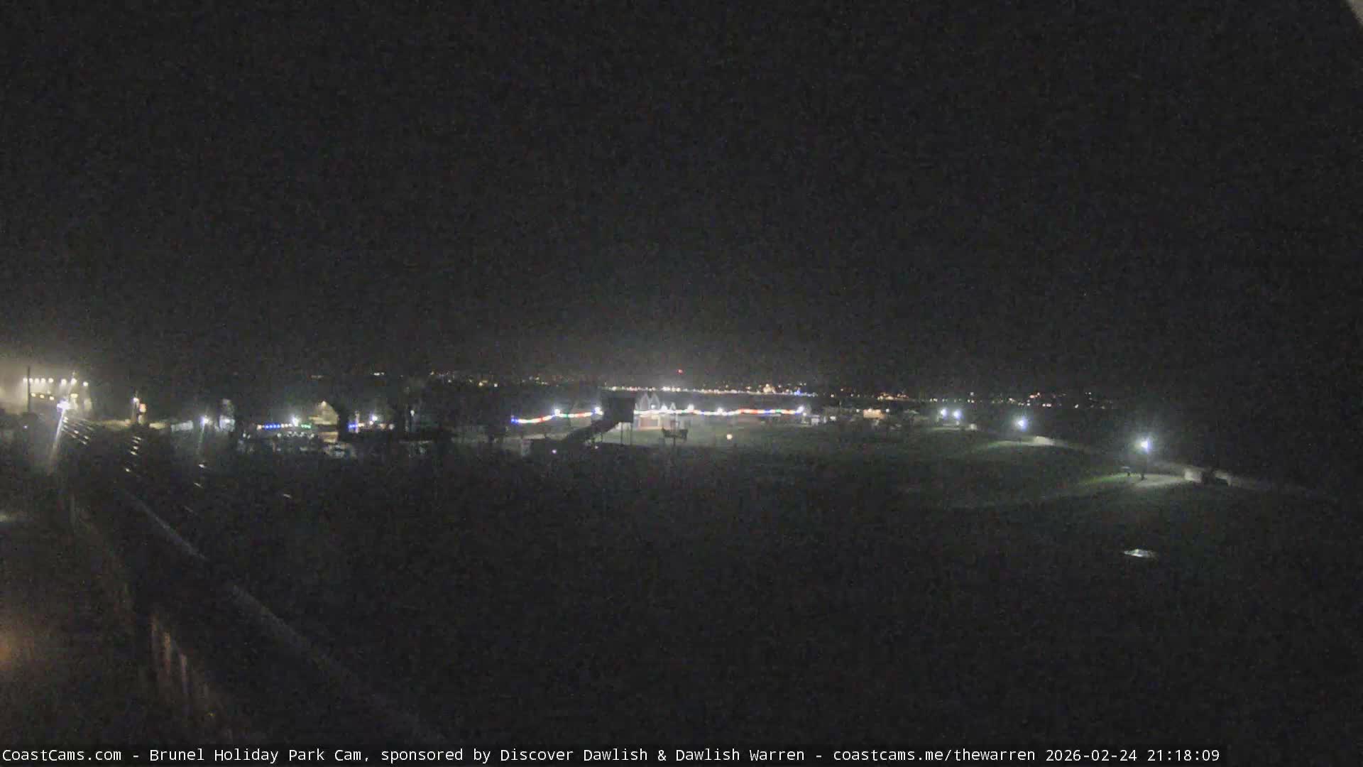Dawlish Warren Coast & Railway & Amusement Park Live Cam - Teignbridge, Devon, South West, England, United Kingdom