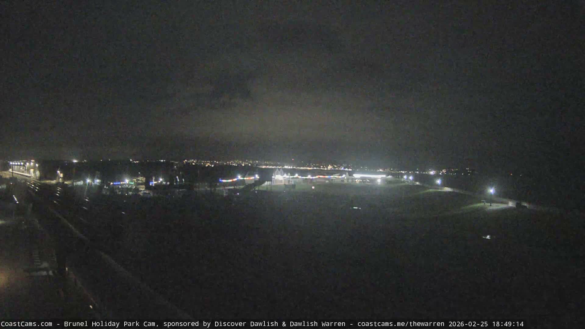 Dawlish Warren Coast & Railway & Amusement Park Live Cam - Teignbridge, Devon, South West, England, United Kingdom