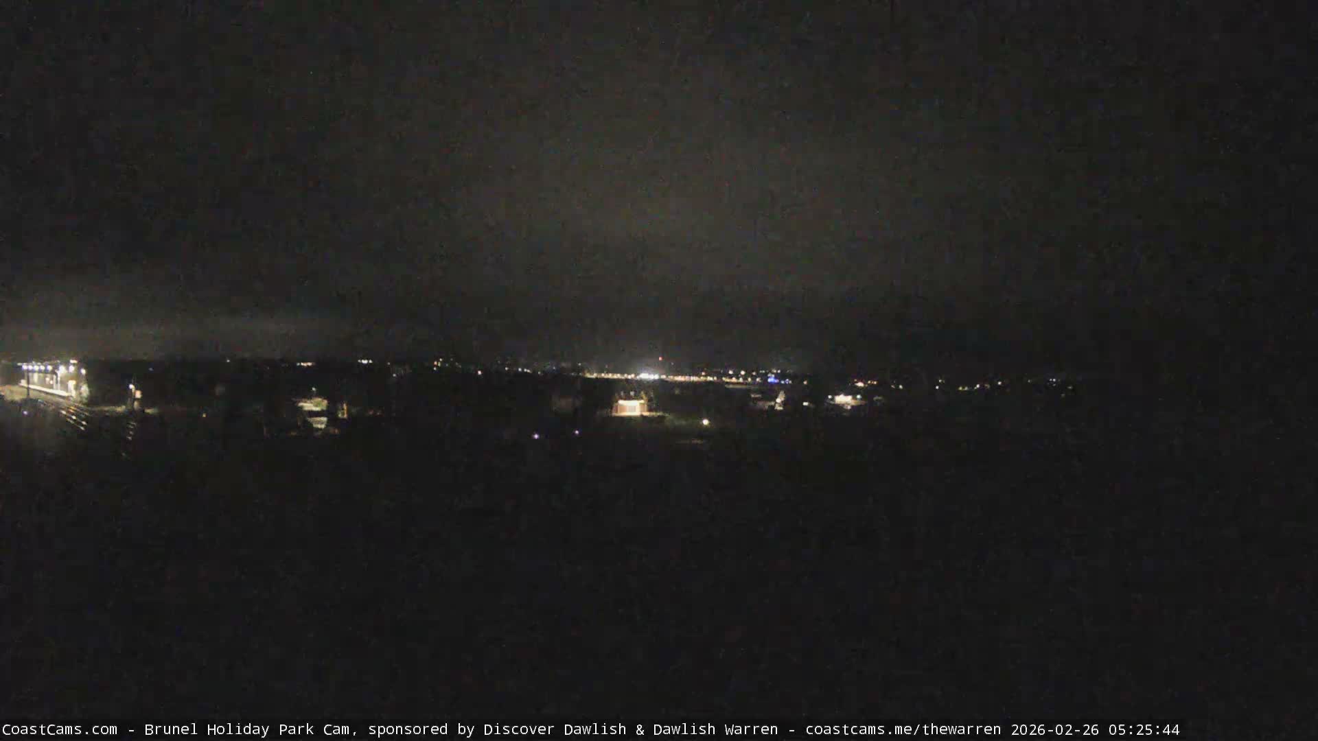 Dawlish Warren Coast & Railway & Amusement Park Live Cam - Teignbridge, Devon, South West, England, United Kingdom