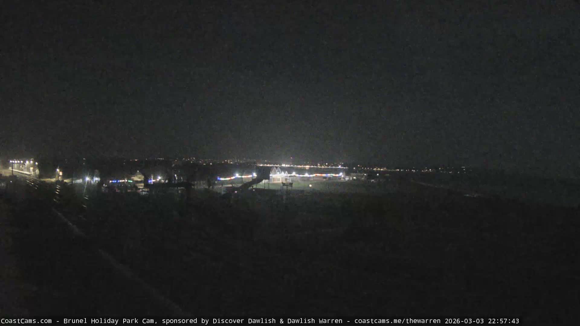 Dawlish Warren Coast & Railway & Amusement Park Live Cam - Teignbridge, Devon, South West, England, United Kingdom