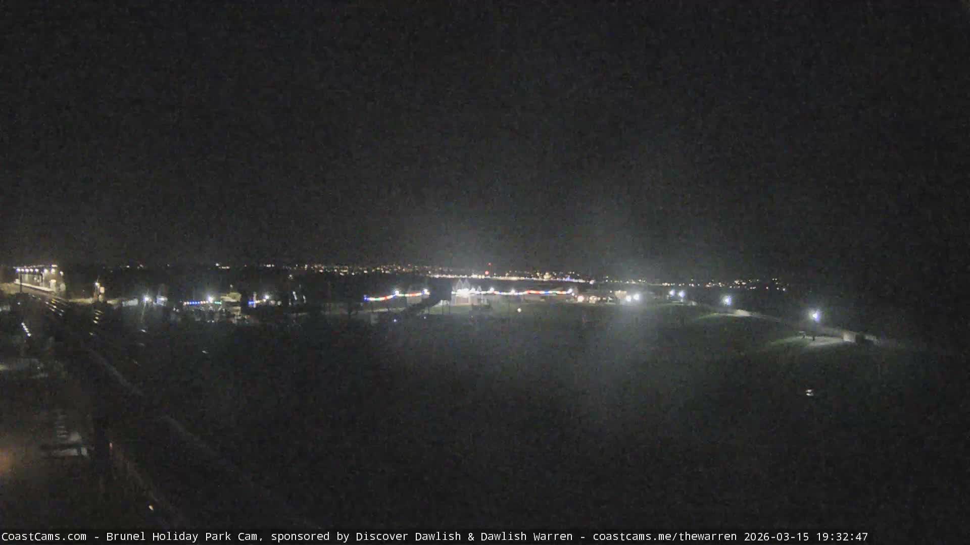 Dawlish Warren Coast & Railway & Amusement Park Live Cam - Teignbridge, Devon, South West, England, United Kingdom
