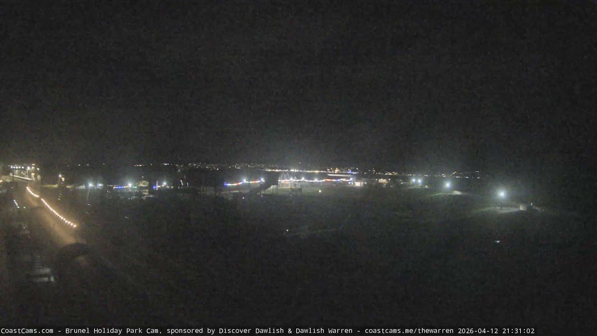 Dawlish Warren Coast & Railway & Amusement Park Live Cam - Teignbridge, Devon, South West, England, United Kingdom