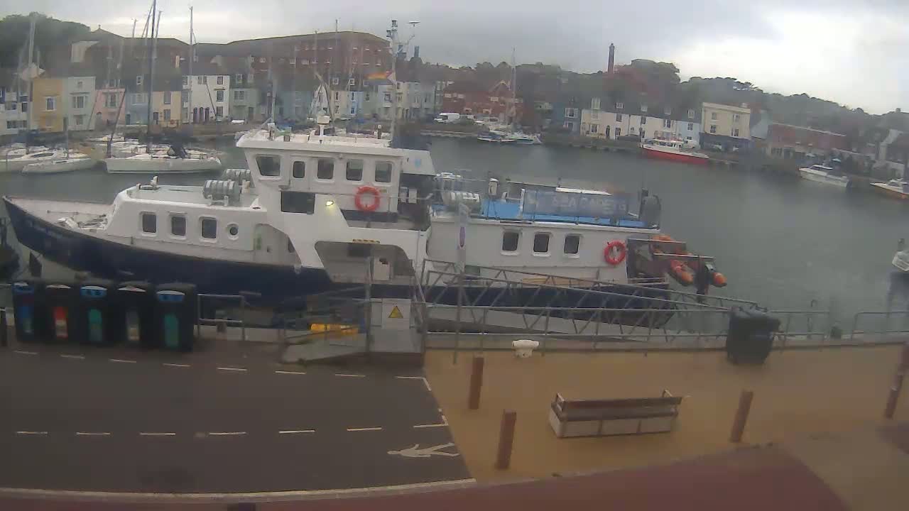 Weymouth Harbour Live Cam - Weymouth, Dorset, South West, England, United Kingdom