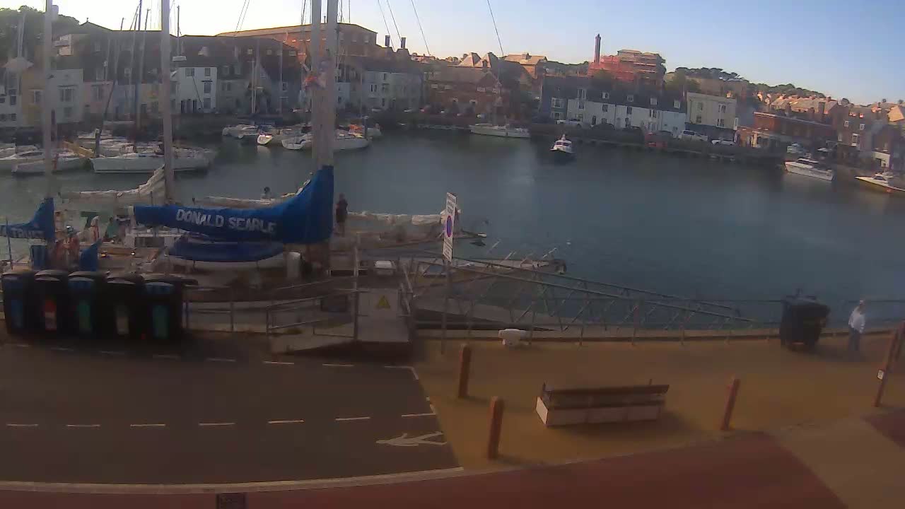 Weymouth Harbour Live Cam - Weymouth, Dorset, South West, England, United Kingdom